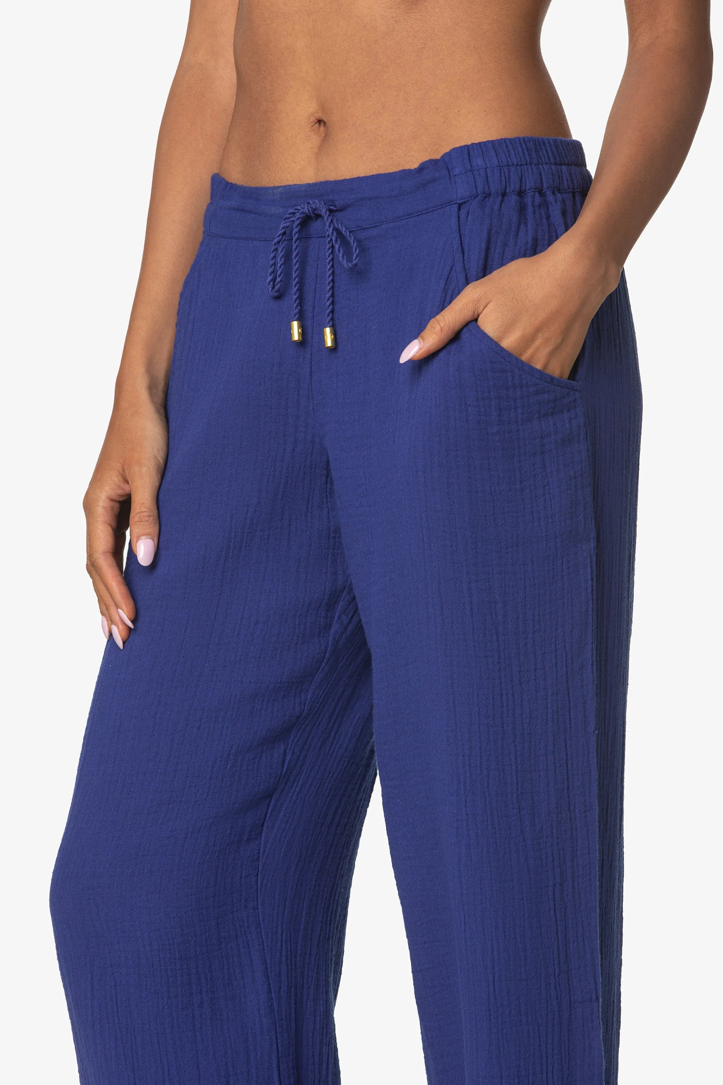 Men's Weekender Pants in Navy Blue - Comfortable Travel & Lounge Pants for Casual Wear
