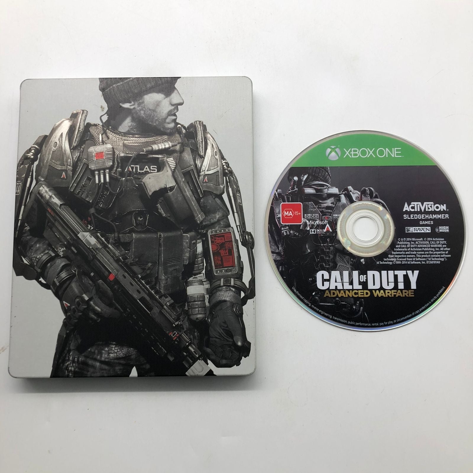 Call of Duty Advanced Warfare Steelbook Edition - Xbox One Game (PAL) | Limited Collector's Edition | Perfect for Gaming Enthusiasts & Collectors
