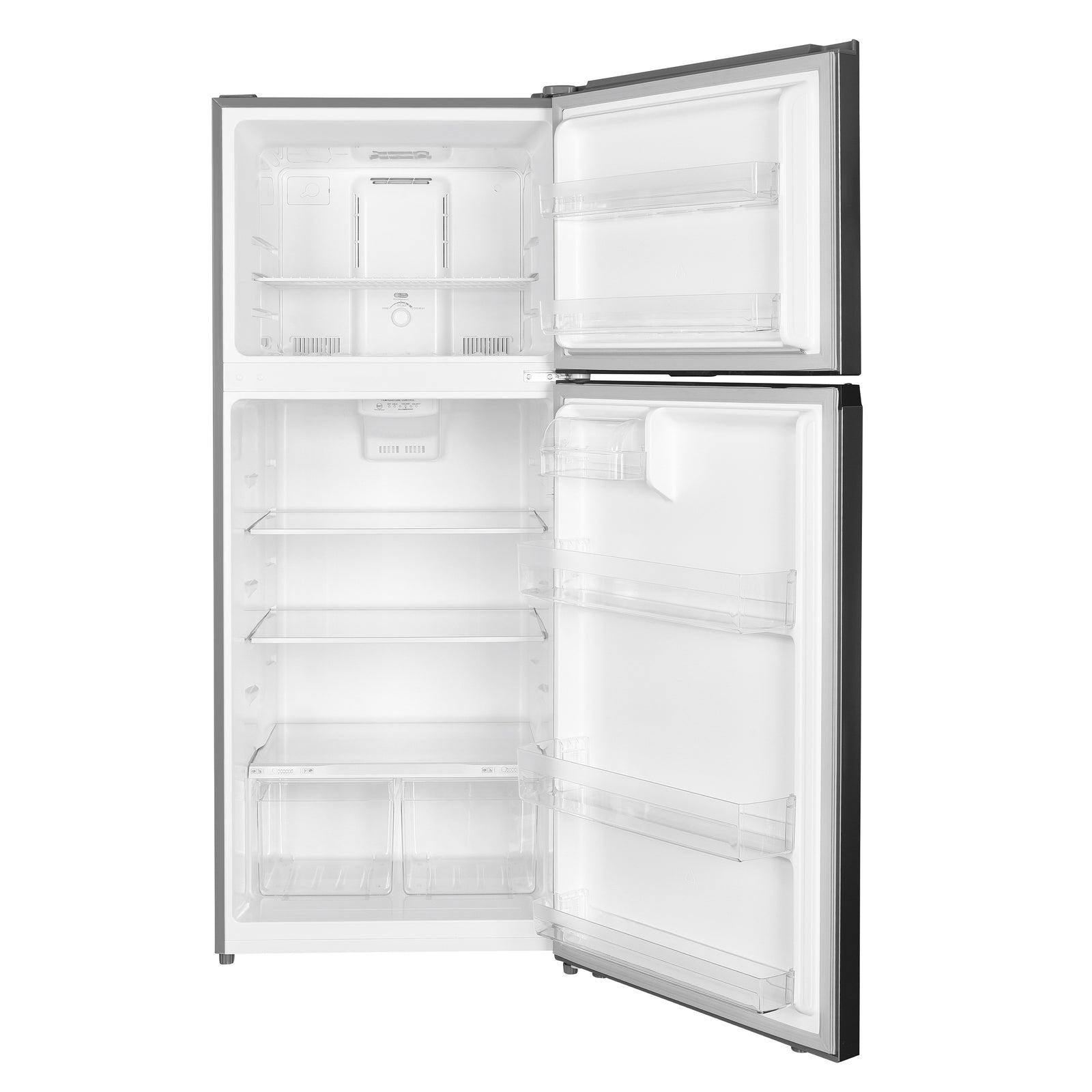 Avanti FF18B3S 17.6 Cu. Ft. Compact Frost-Free Refrigerator for Small Apartments, Dorms & Studios - Energy Efficient & Space Saving