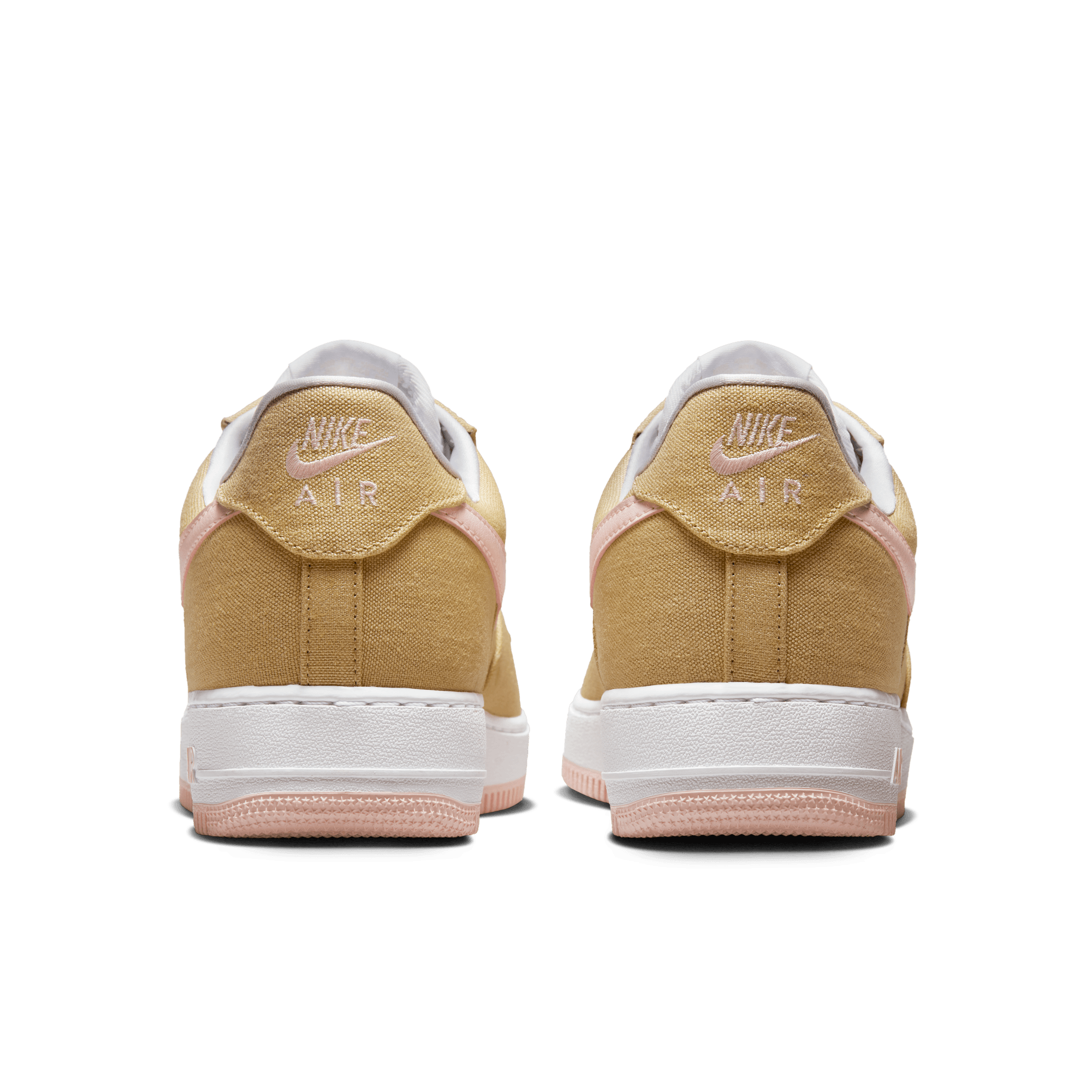 Nike Air Force 1 Retro QS Linen - Classic White Sneakers for Men & Women | Casual Streetwear & Basketball Style Shoes for Everyday Wear