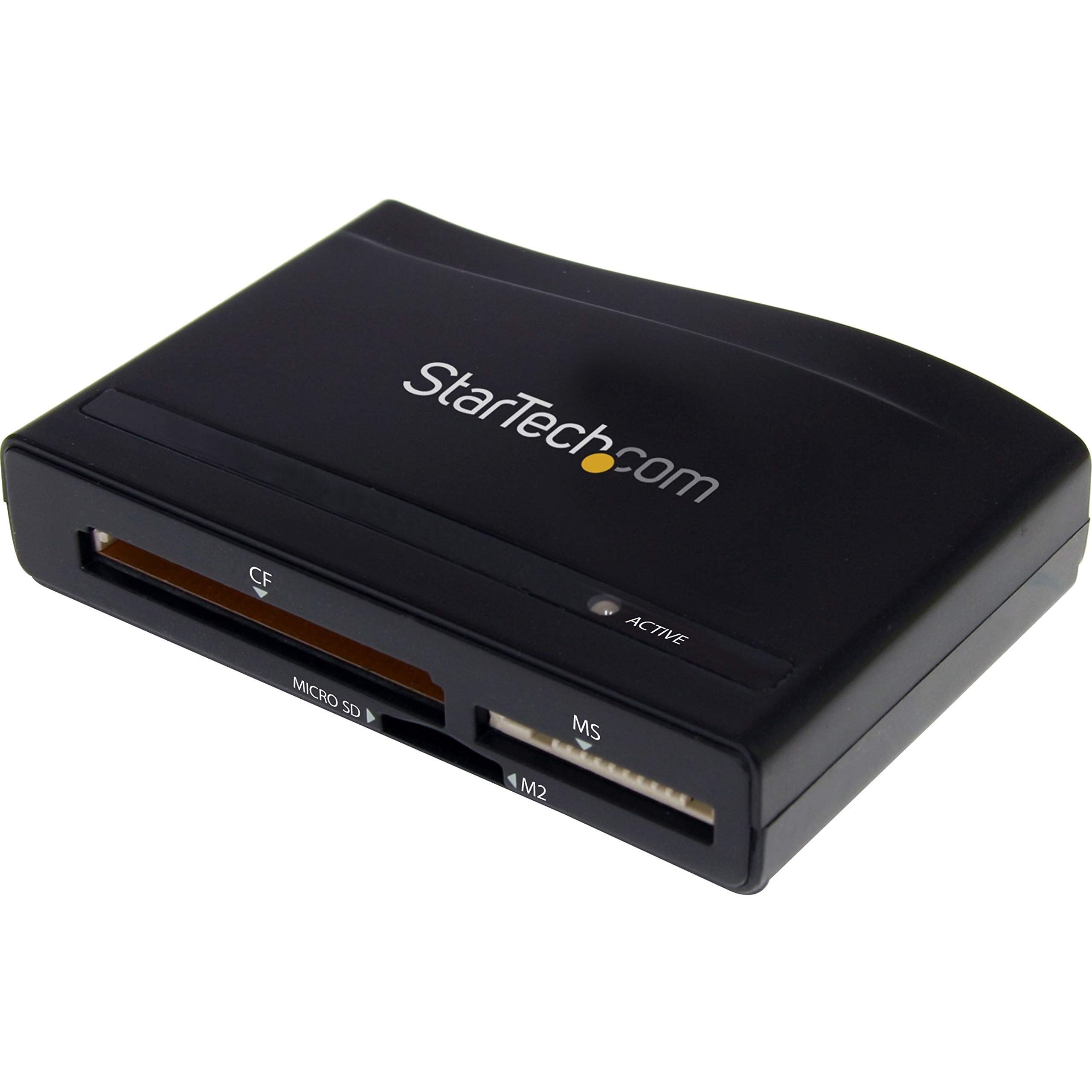 StarTech.com USB 3.0 Multi-Format Flash Memory Card Reader - SD/MicroSD/CF/XD/MS Card Reader Adapter for Laptop & PC - High-Speed Data Transfer for Photographers & Content Creators