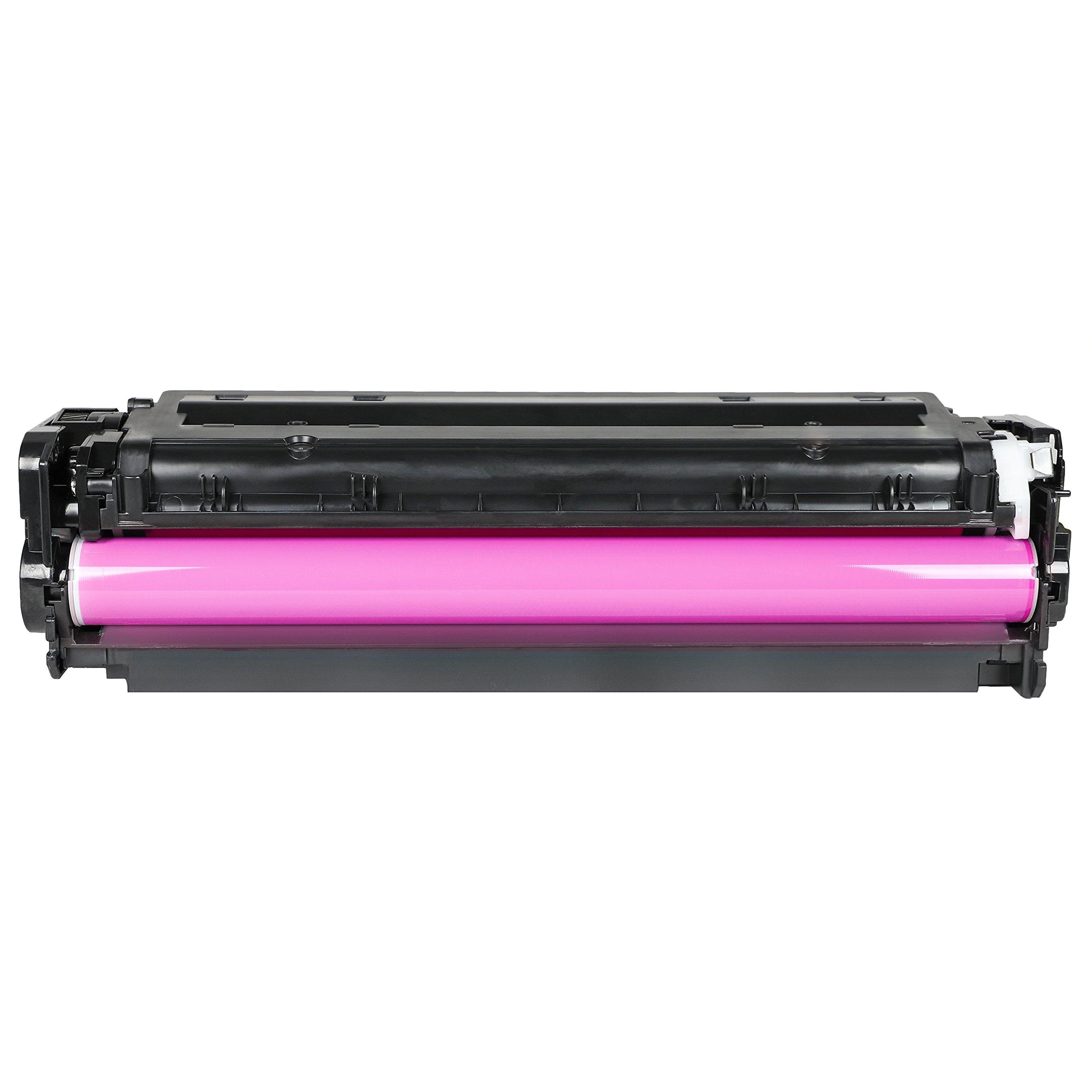 HP CP2025 Compatible Toner Cartridge Replacement - 4-Pack (Black, Cyan, Magenta, Yellow) for High-Quality Printing at Home or Office