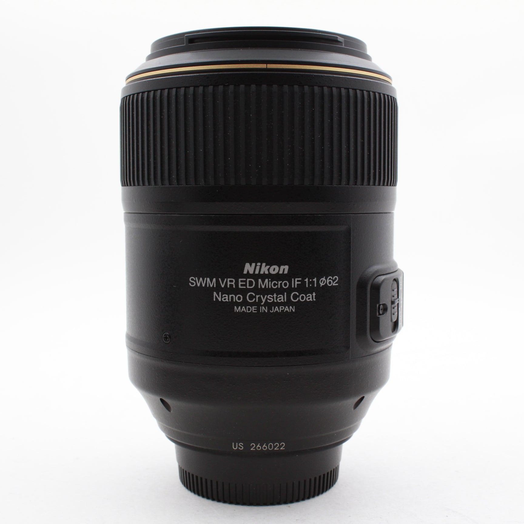 Refurbished Nikon AF-S VR 105mm f/2.8G IF ED Macro Lens for Portrait & Product Photography - Like New Condition