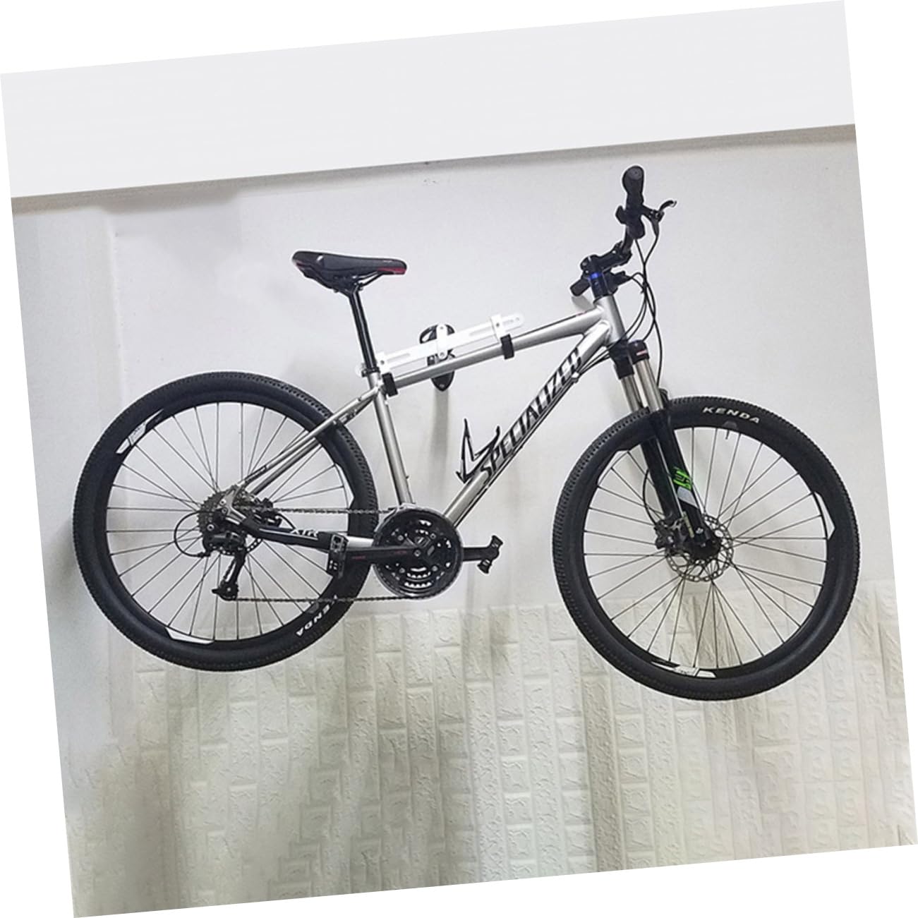 SUPVOX Adjustable Bike Wall Mount Rack - 1 Pack Swivel Bike Parking Stand for Garage Storage | Space-Saving Bicycle Holder for Indoor & Outdoor Use | Perfect for Apartments, Homes & Bike Shops