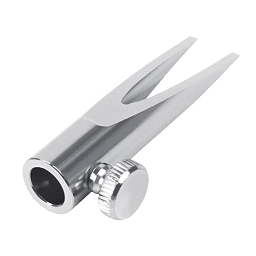 Premium Metal Eyebrow Pencil Sharpener - Silver Cosmetic Tool for Precise Eyebrow Shaping | Perfect for Makeup Kits, Travel & Professional Use