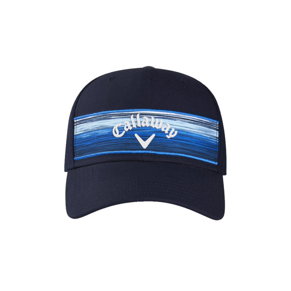 Callaway Stripe Mesh Adjustable Men's Golf Hat - Lightweight & Breathable for Outdoor Sports, Golfing, Hiking & Casual Wear