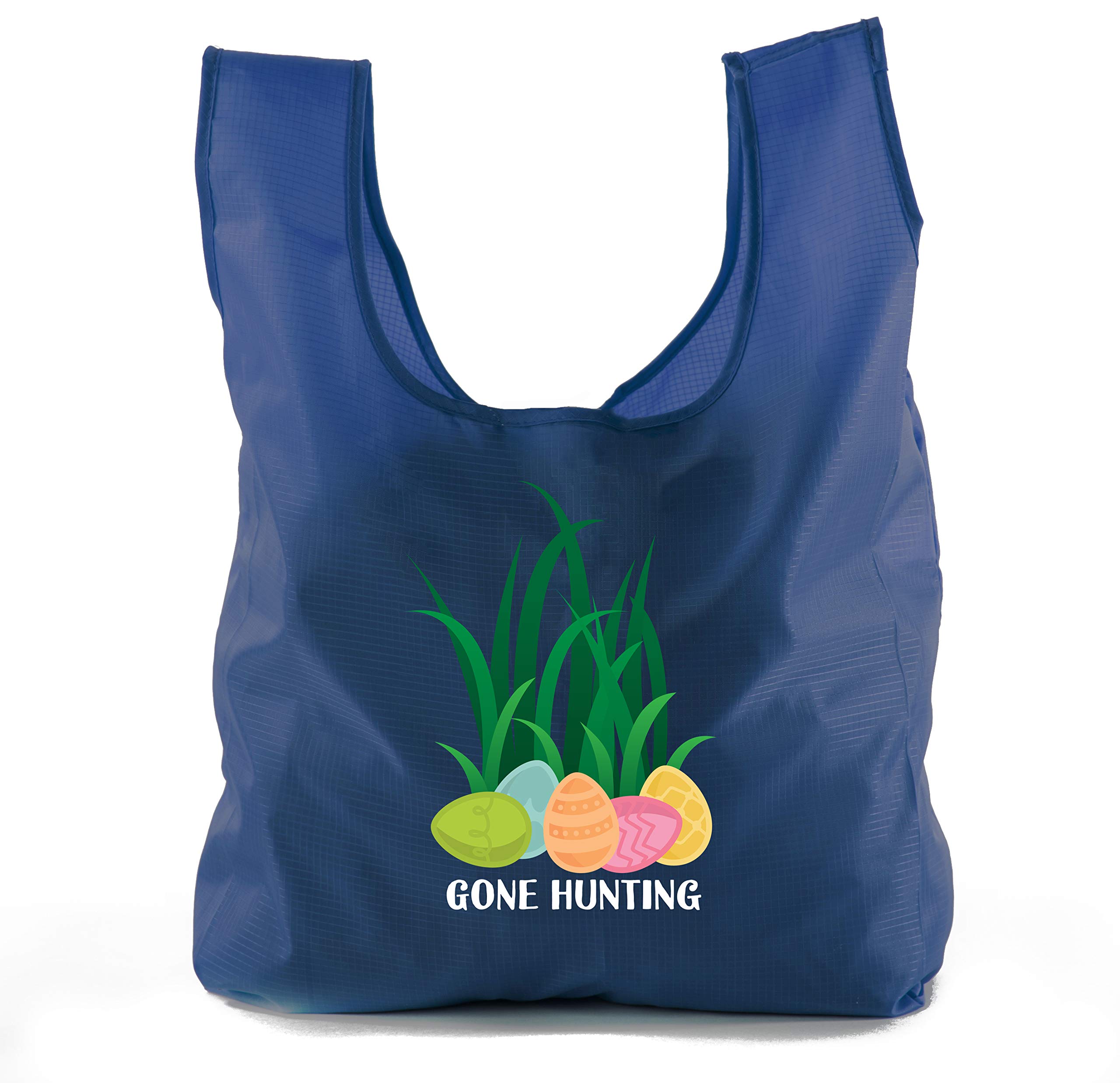 Easter Basket Bags - Bulk Reusable Grocery Tote Bags for Easter Egg Hunt & Spring Celebrations - Durable & Eco-Friendly - Perfect for Easter Gifts, Party Favors & Outdoor Activities