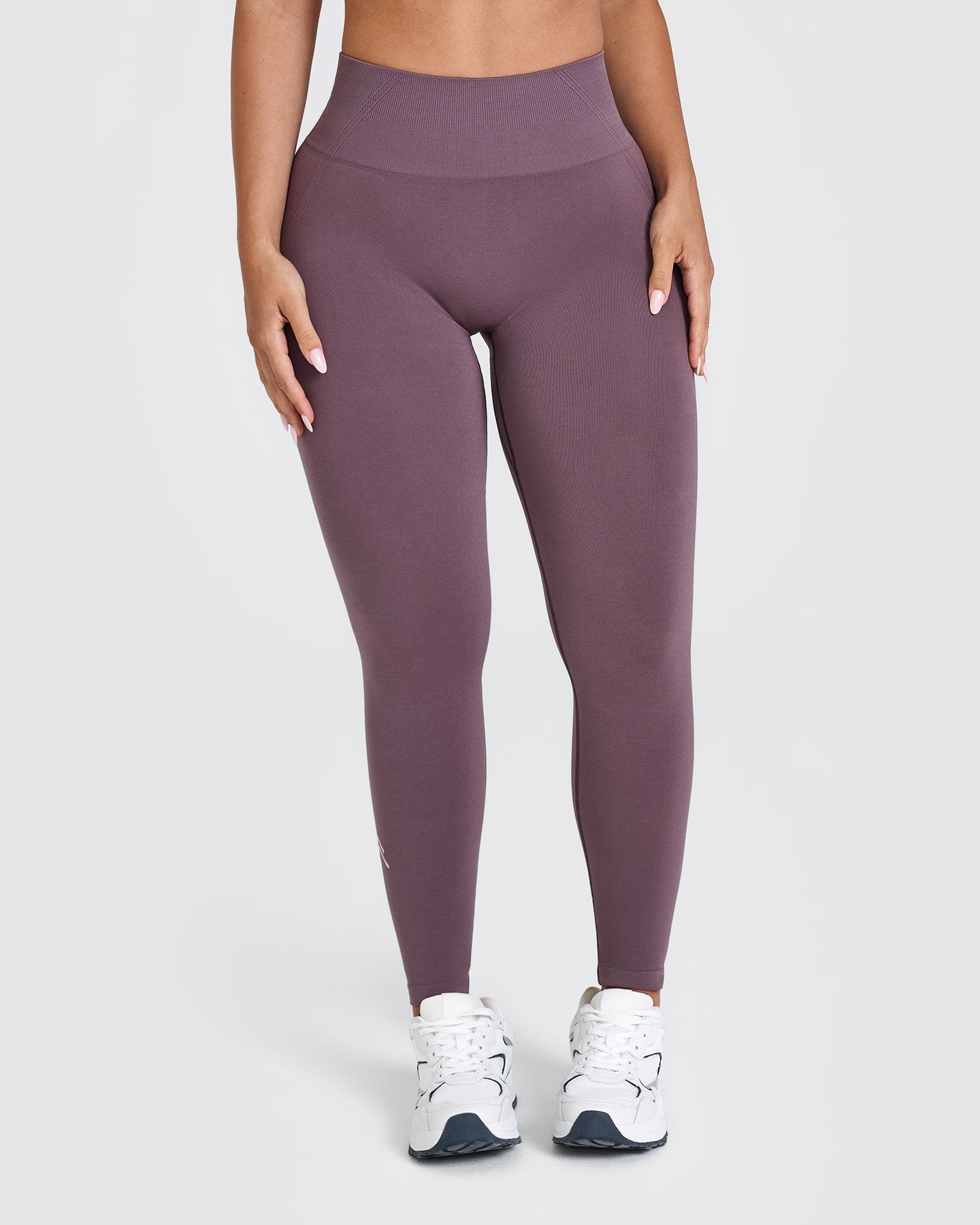 Effortless Seamless Leggings for Women - Vintage Purple High Waisted Yoga Pants | Perfect for Workout, Running, Lounge & Everyday Wear