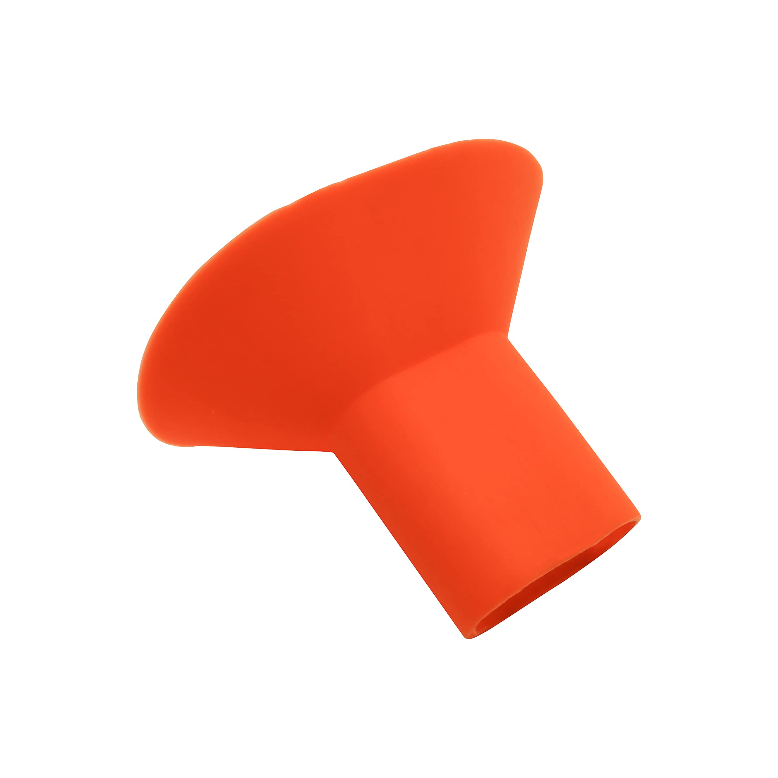 SAUTVS Orange Silicone Funnel for Can-Am UTVs, Motorcycles, Cars, Boats & Trucks - Durable, Flexible & Leak-Proof (1PC) - Perfect for Oil Changes, Fuel Transfer & Fluid Maintenance