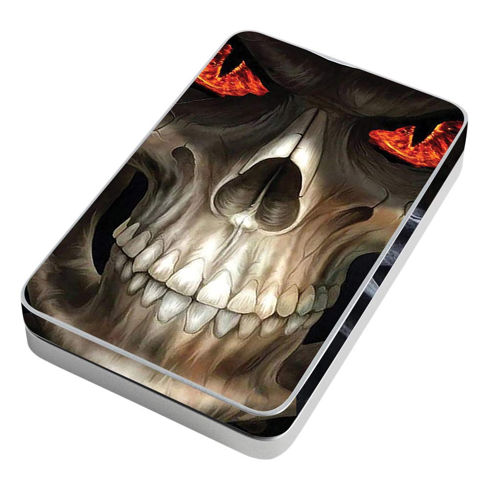 MightySkins Vinyl Decal Wrap Cover Compatible with Lifeprint 3x4.5 Hyperphoto Printer - Evil Reaper Design | Protective, Durable Skin for Customization | Easy to Apply & Remove | Made in USA | Perfect for Personalizing Printers at Home or Office