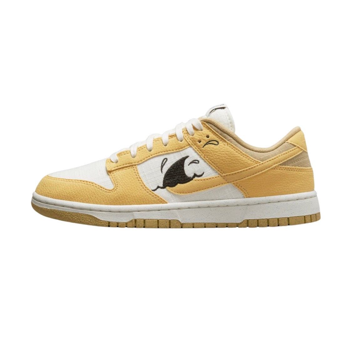 Nike Dunk Low Sun Club Wheat Grass Orange Sneakers - Men's Casual Shoes for Streetwear & Skateboarding | Perfect for Everyday Wear, Gym, and Urban Fashion