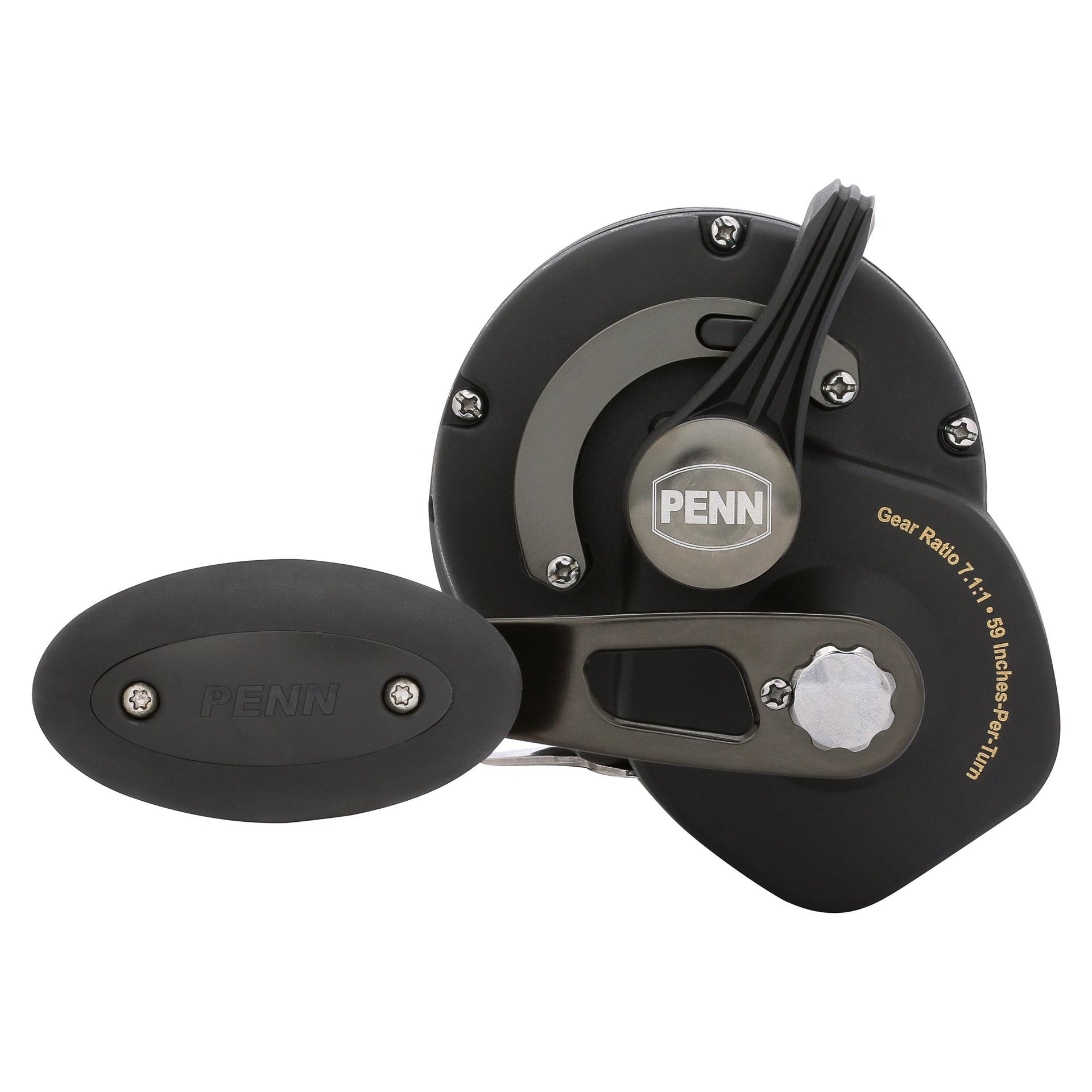 Squall® II Lever Drag Conventional Reel - High Performance Saltwater Fishing Reel for Offshore & Deep Sea Fishing | Durable & Smooth Drag System | Perfect for Trolling, Bottom Fishing & Big Game Fishing