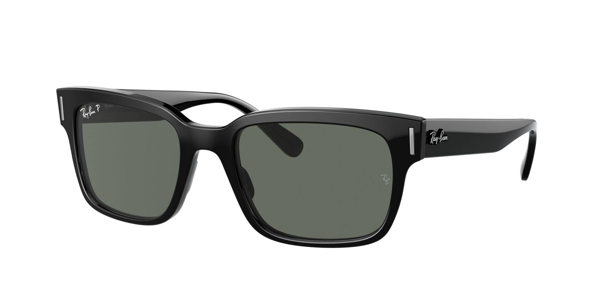 Ray-Ban RB2190 Jeffrey Square Sunglasses for Men – Classic Polarized UV Protection Aviator Style – Perfect for Driving, Travel & Outdoor Activities
