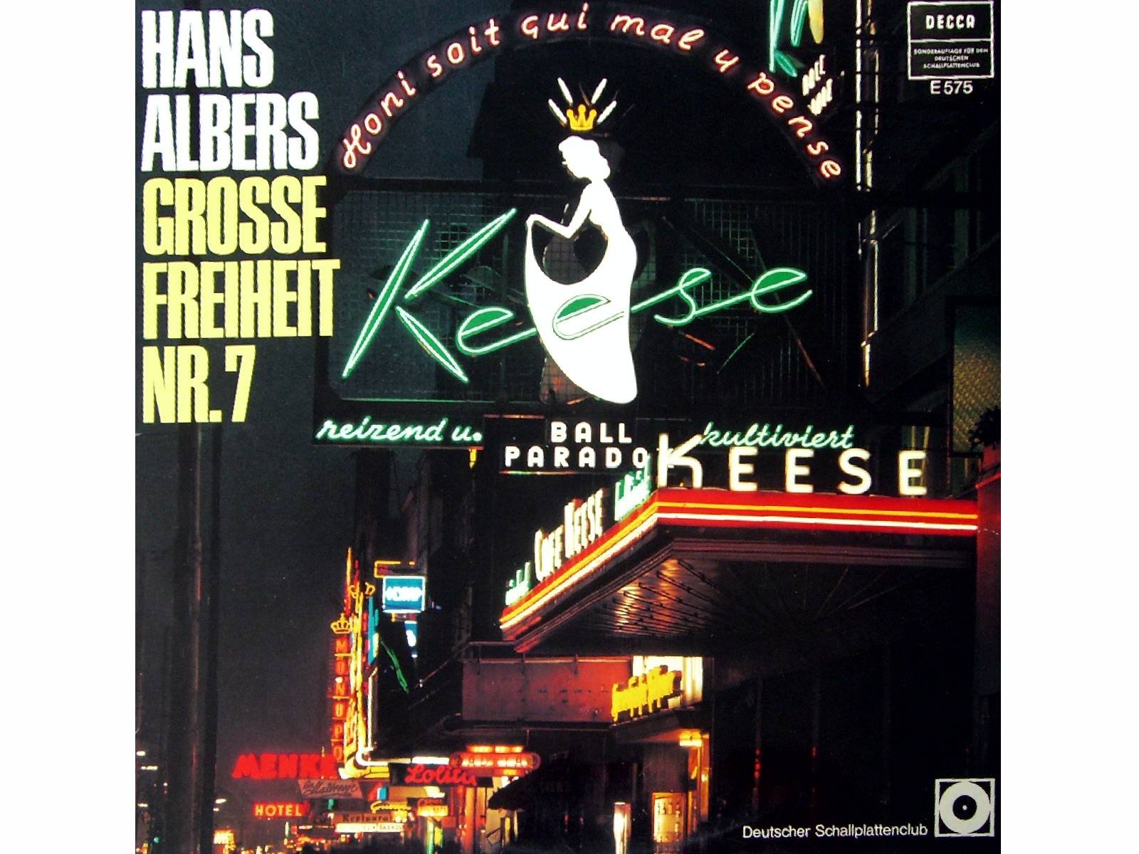 Grosse Freiheit Nr. 7 (Club Edition #e575) Vinyl Record - Limited Edition Collectible for DJs & Music Enthusiasts | Perfect for Nightclubs, Home Listening & Vinyl Collections