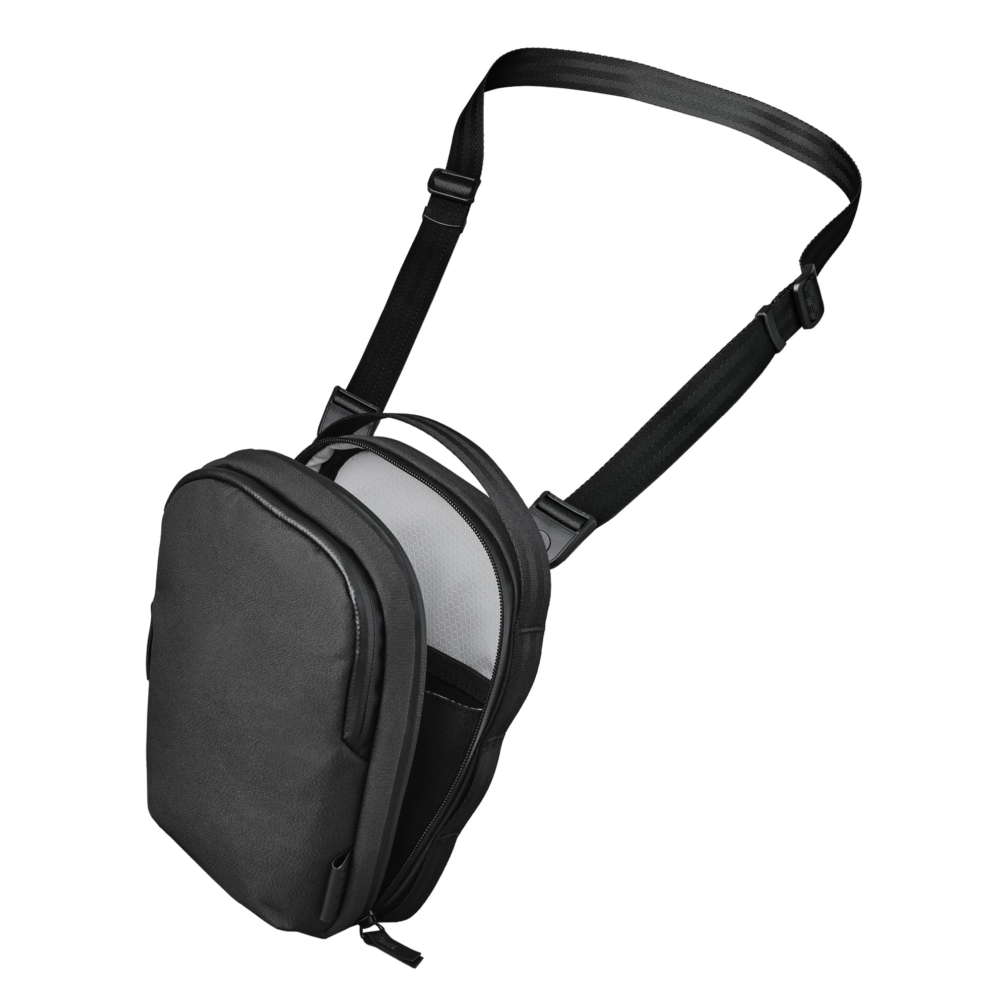 ALPAKA Metro Sling V2 - RFID Blocking Crossbody Sling Bag with Adjustable Shoulder Strap | Compact Travel & Everyday Carry Bag for Men & Women | Perfect for Commuting, Shopping & Outdoor Activities