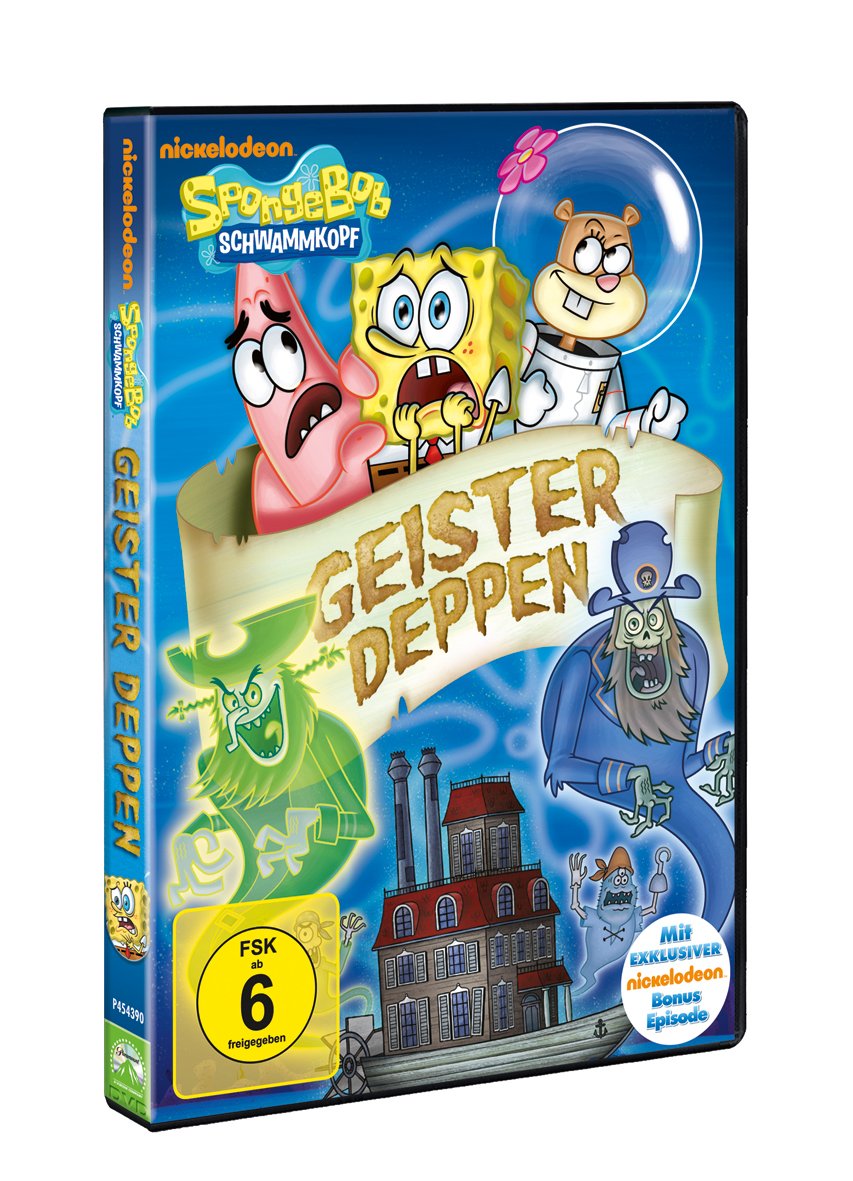 SpongeBob SquarePants Ghostly Goofballs - Funny Halloween Costume Accessory for Kids & Adults | Perfect for Cosplay, Halloween Parties, and SpongeBob Themed Events