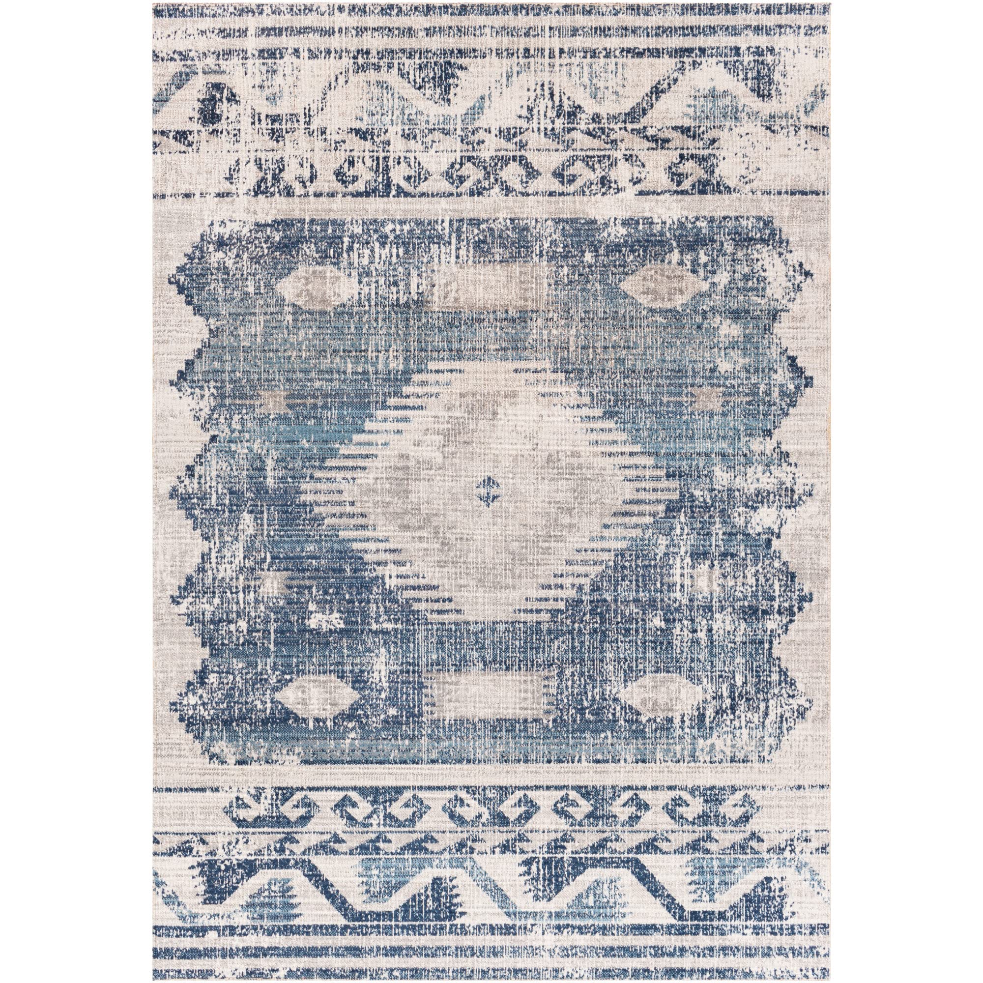 Livabliss Huntington Beach Global Bohemian Outdoor Area Rug 6'7