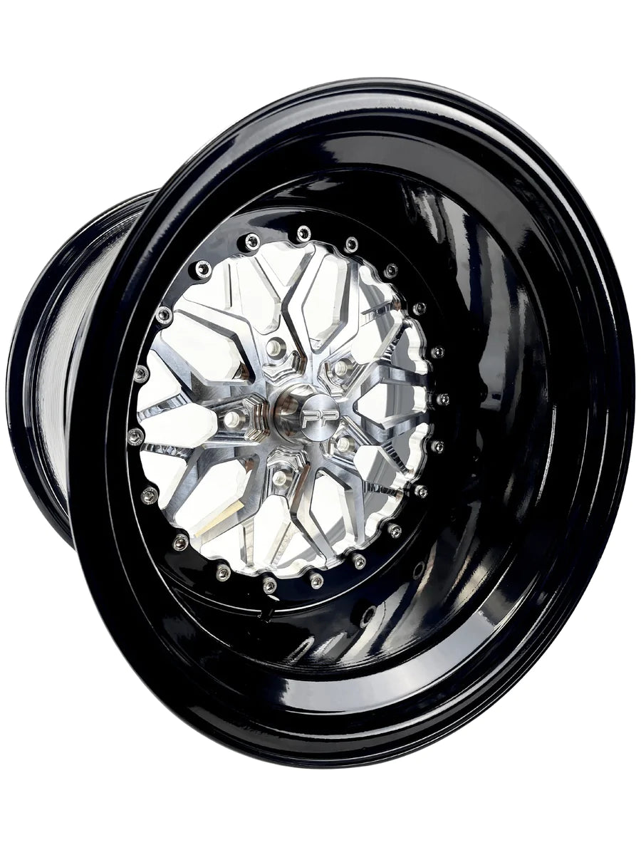 Ultra Light Impact Silver RZR PRO R 5X4.5 Wheel - Premium Alloy Rims for Off-Road & Street Performance | Perfect for Polaris RZR, Trail Riding & Custom Truck Builds