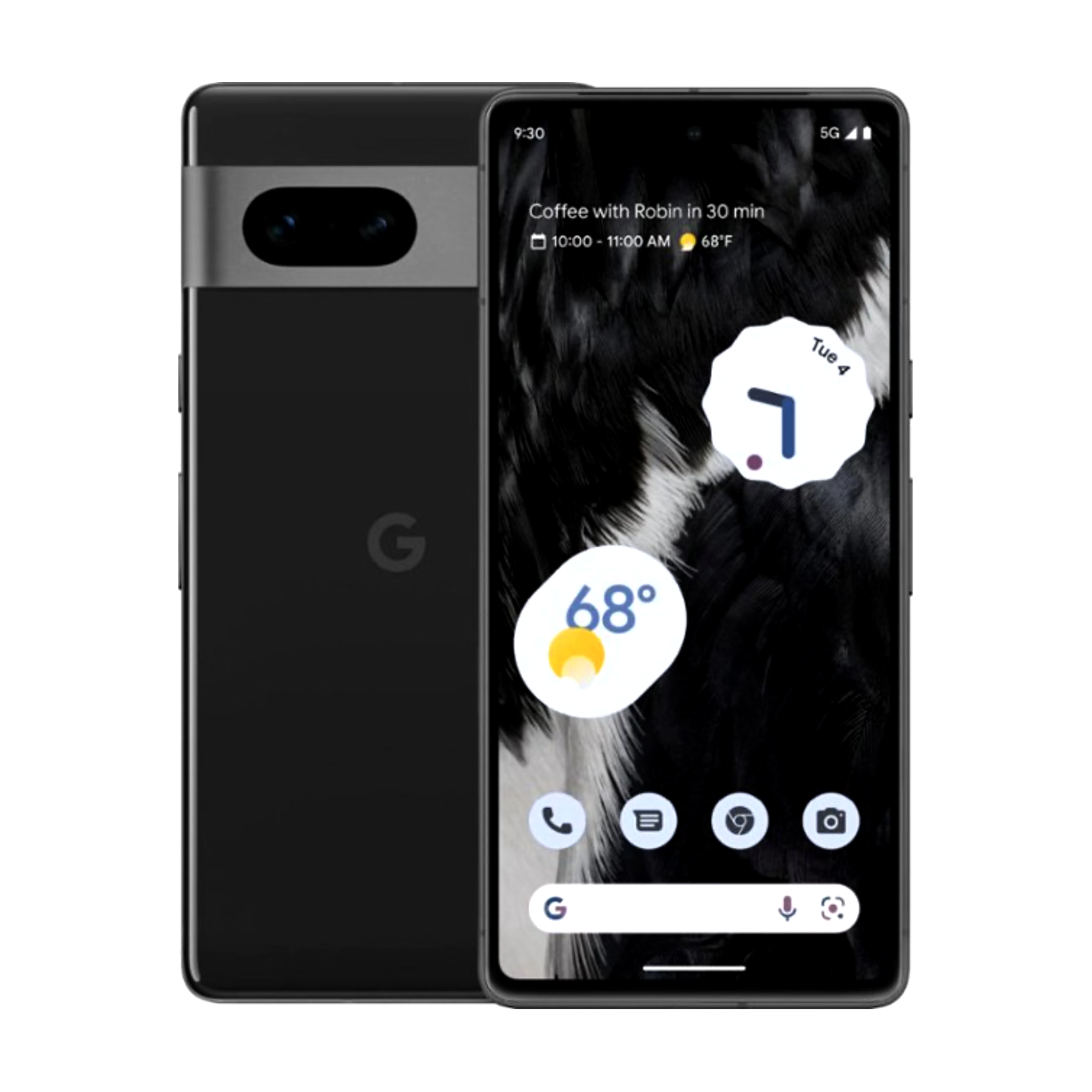 Google Pixel 7 256GB 5G Smartphone - Unlocked US Model (GSM+CDMA) Dual SIM - Perfect for Travel, Work & Streaming