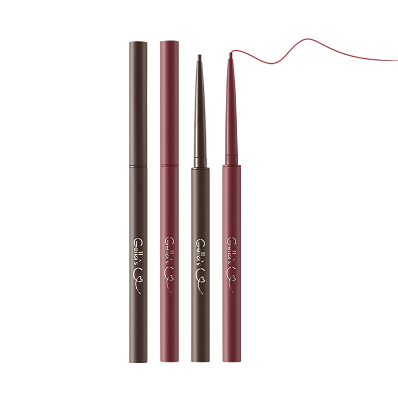 GELLA'S Ultra Fine Matte Eyeliner Pencil - Waterproof & Smudge Proof - Precise Winged Eyeliner for Professional Makeup - Perfect for Daily Use, Parties and Special Occasions