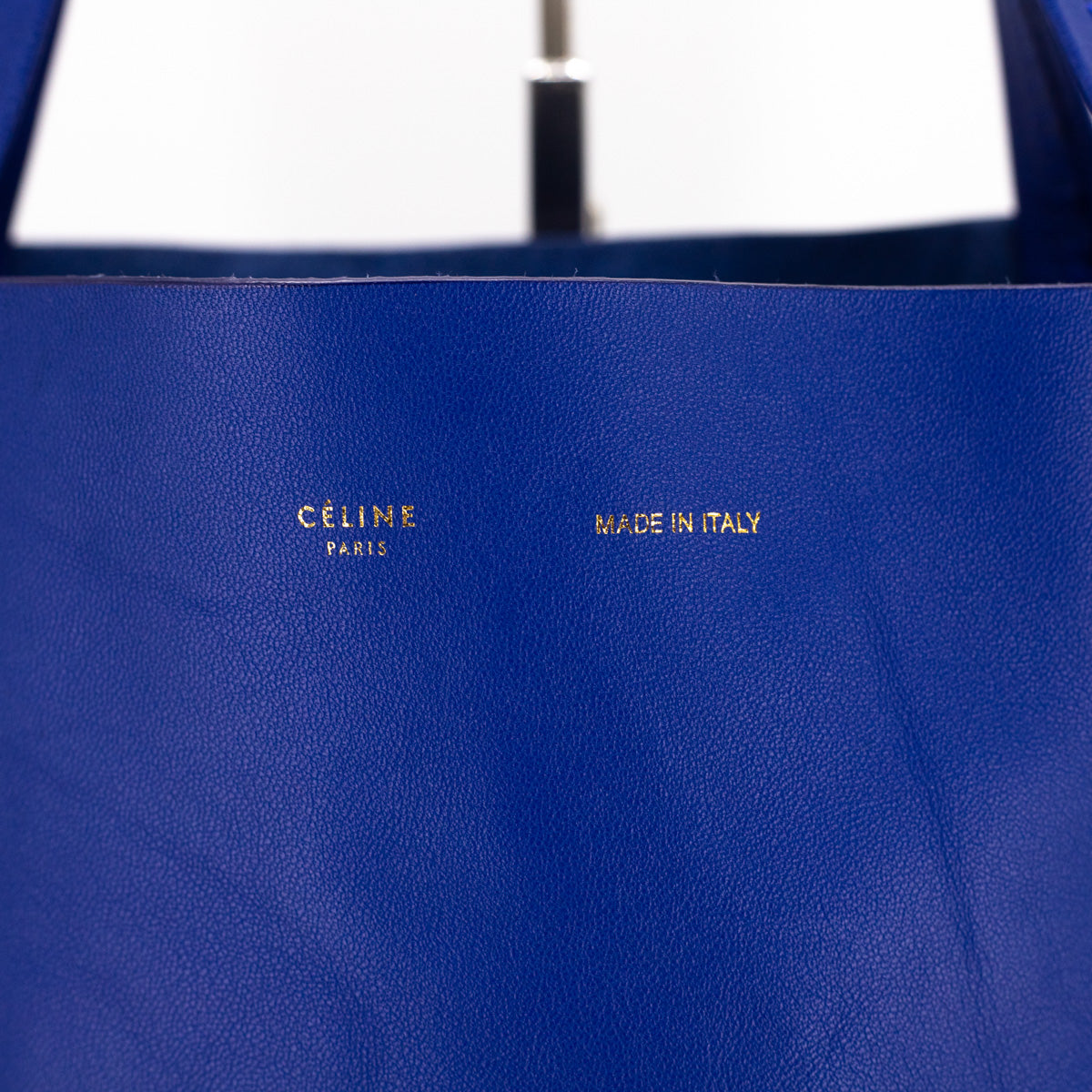 Celine Shoppers Tote Bag Two-Toned Blue and Grey - Stylish Designer Handbag for Women, Work, Travel & Everyday Use