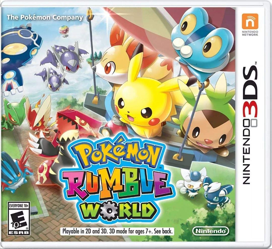 Pokemon Rumble World Game - Nintendo 3DS Standard Edition | Action-Adventure Video Game for Kids & Adults | Perfect for Travel, Gifts & Family Game Nights