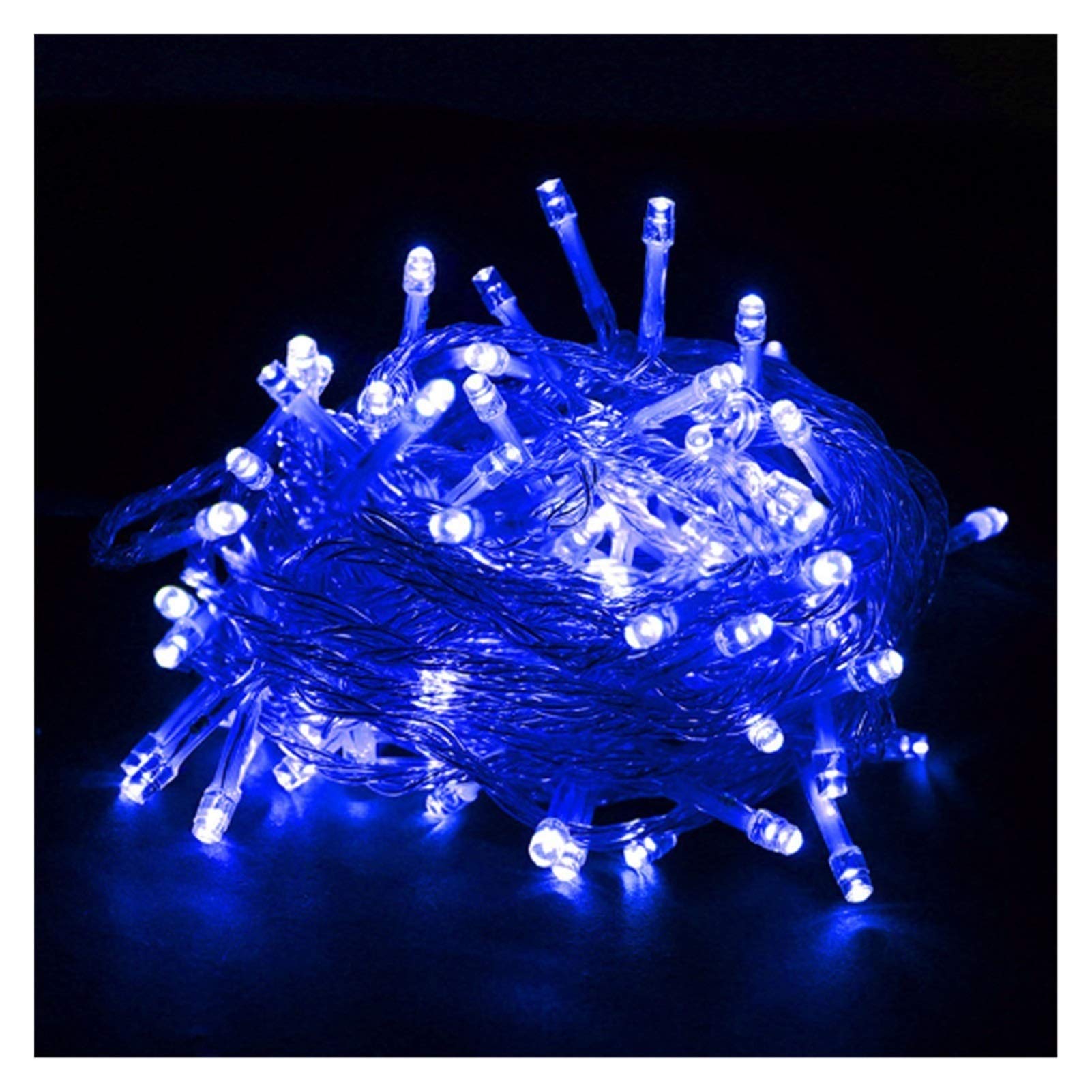 Solar Powered Fairy String Lights Outdoor - 12~52m 100~500 LEDs Waterproof LED Rope Lights for Garden, Patio, Yard, Wedding, Party, Christmas & Halloween Decorations | Perfect for Backyard, Balcony, Pathway and Holiday Lighting