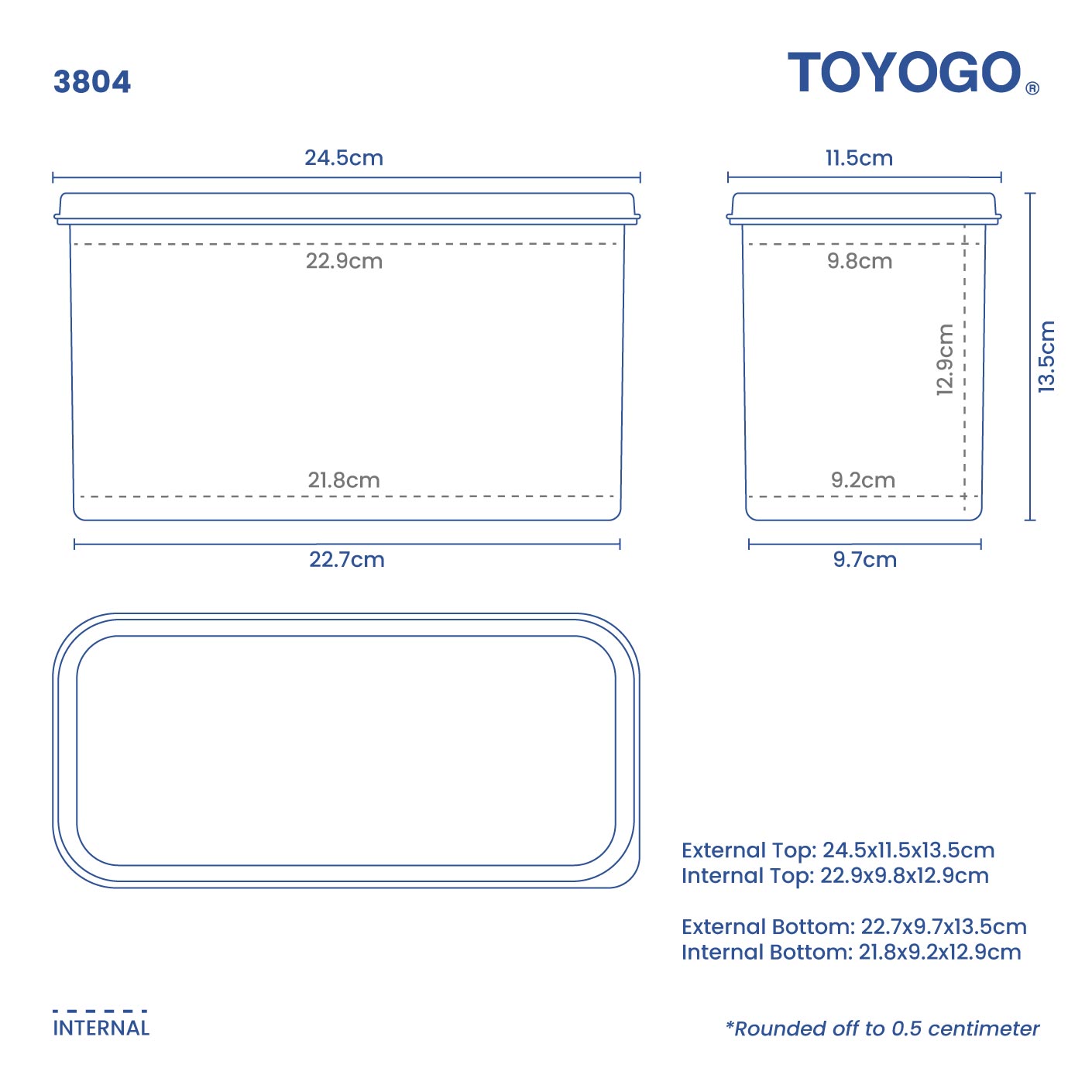 Freezer Savers (3804) - Airtight Food Storage Containers for Long-Term Freezing | Perfect for Meal Prep, Leftovers & Bulk Food Storage