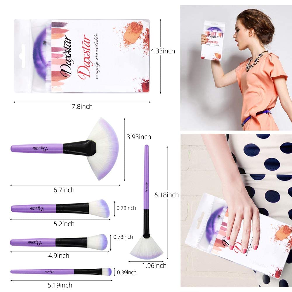 32-Piece Professional Makeup Brush Set - Eyeshadow, Foundation, Concealer, Eyelash & Blusher Brushes for Beginners & Professionals | Perfect for Daily Makeup, Contouring & Special Occasions