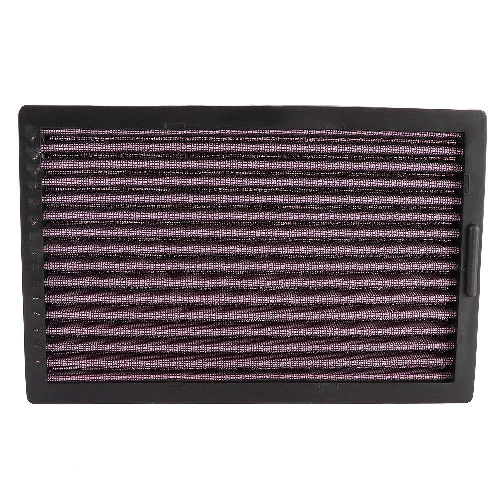 KIMISS Engine Air Purifier Filter Cleaner Replacement for Kawasaki Ninja 250 Z300 296 - Improve Motorcycle Performance & Airflow for Better Riding Experience