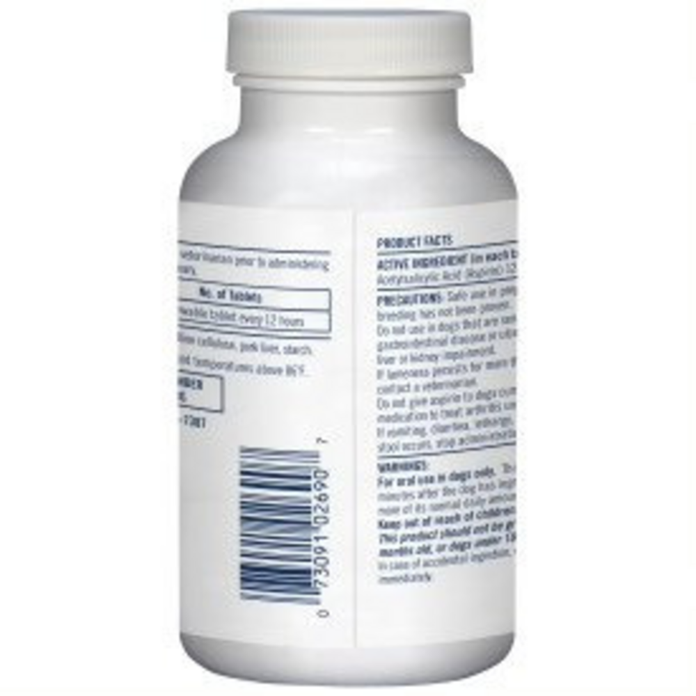 Pet Armor Aspirin Chewable Tablets for Dogs - Pain Relief & Anti-Inflammatory Medication for Joint Pain, Arthritis & Post-Surgery Recovery - Easy-to-Give Beef Flavored Chewables for Canine Comfort