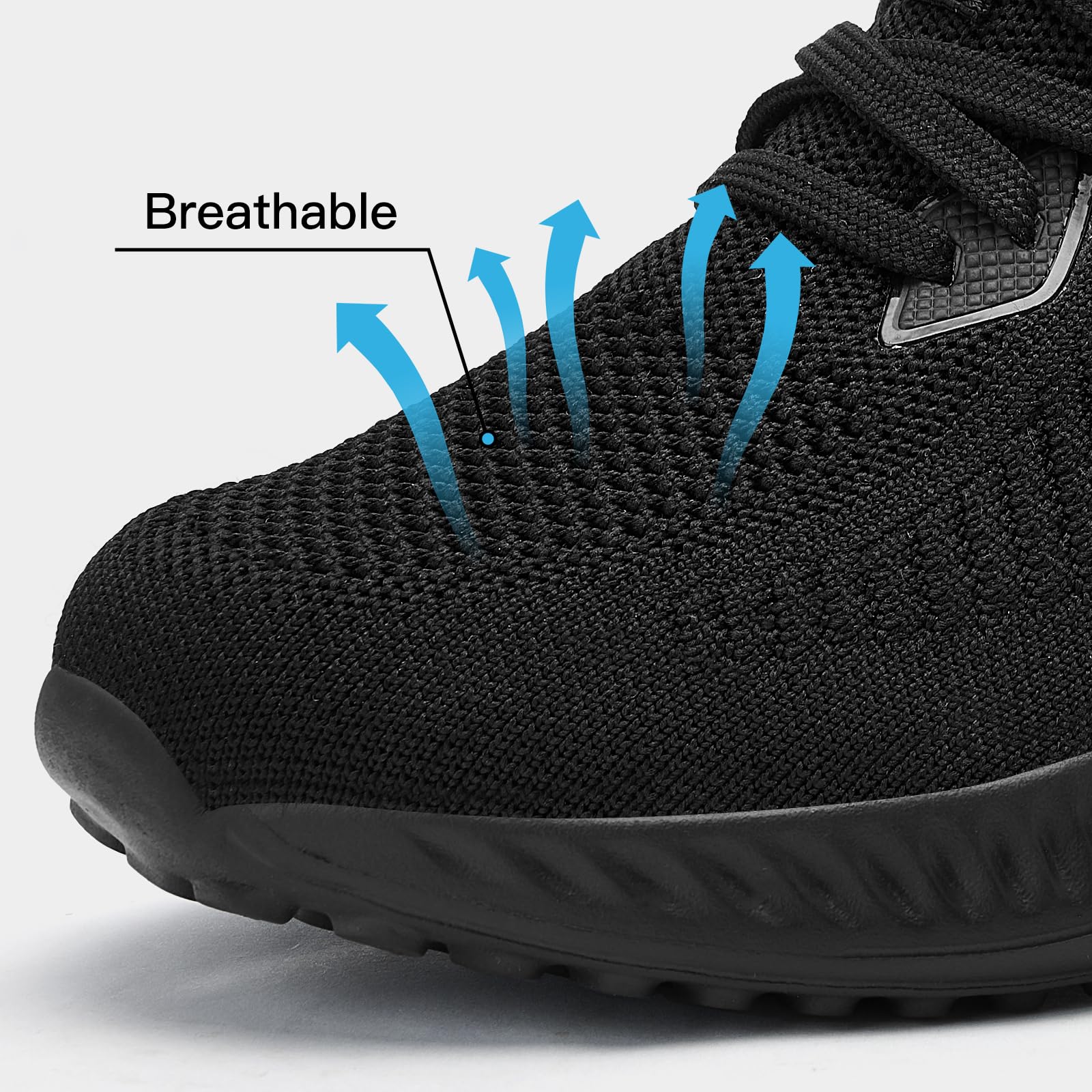 Men's Slip-On Wide Walking Shoes with Memory Foam - Lightweight Breathable Running Tennis Sneakers for Casual Wear, Travel & Outdoor Activities