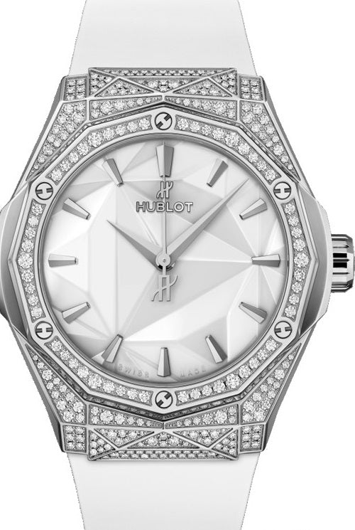 Hublot Classic Fusion Orlinski Titanium & Diamonds Unisex Luxury Watch - Perfect for Business, Gifting & Special Occasions