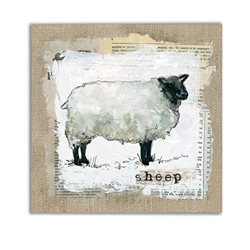Burlap Sheep