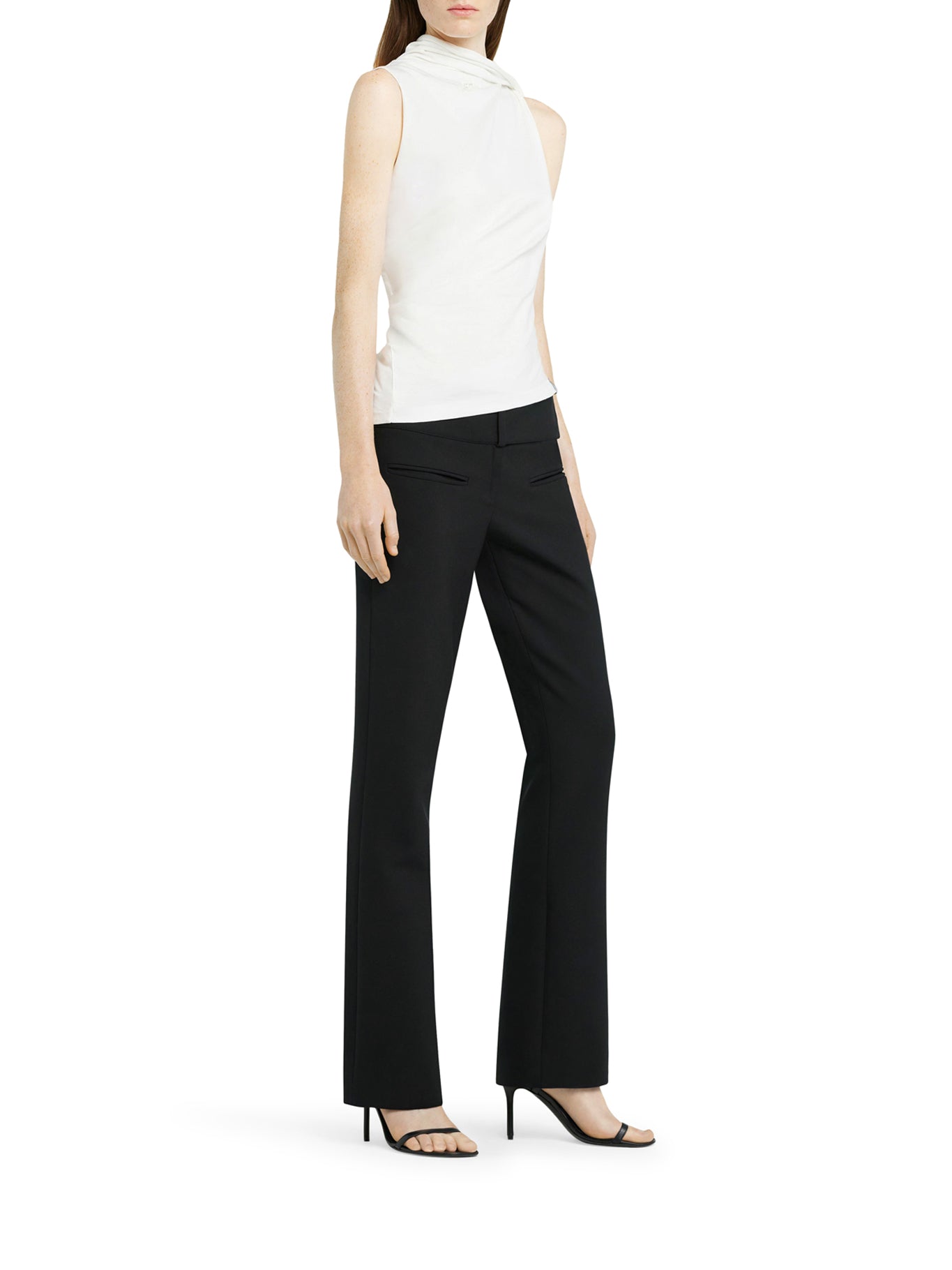Stylish Draped Jersey Top for Women - Comfortable & Trendy Casual Wear - Perfect for Everyday Outfits, Office, and Date Nights