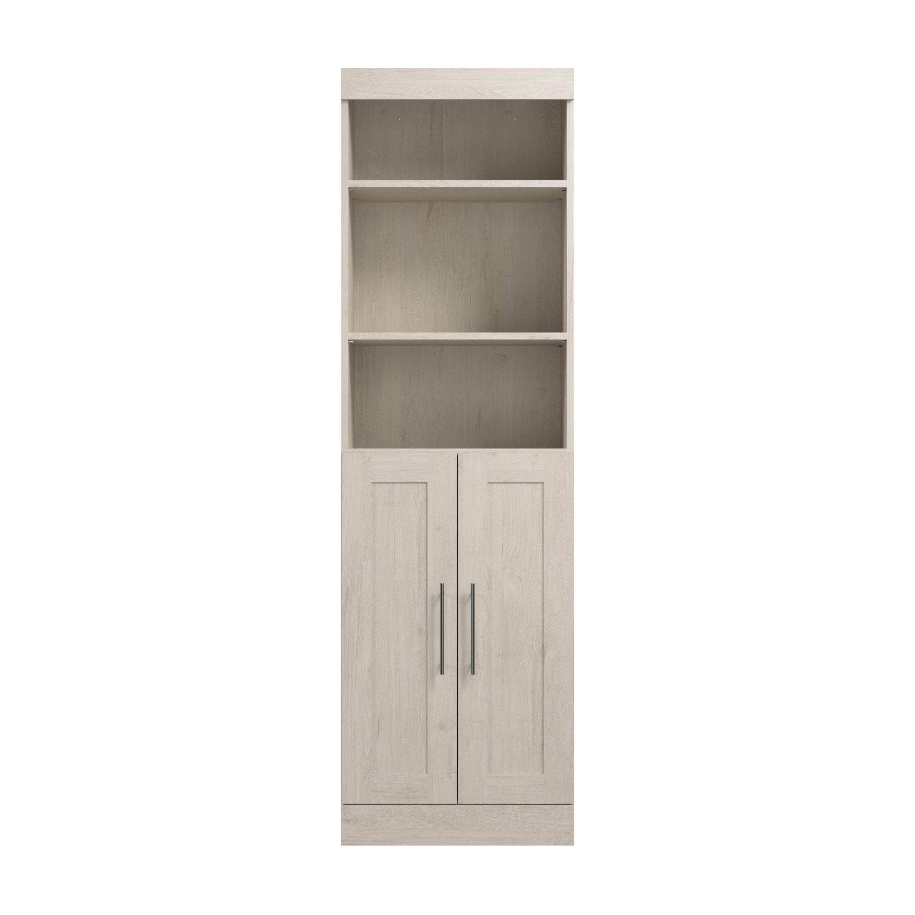 25W Closet Organizer with Doors - 6 Color Options for Bedroom, Closet & Home Storage Organization