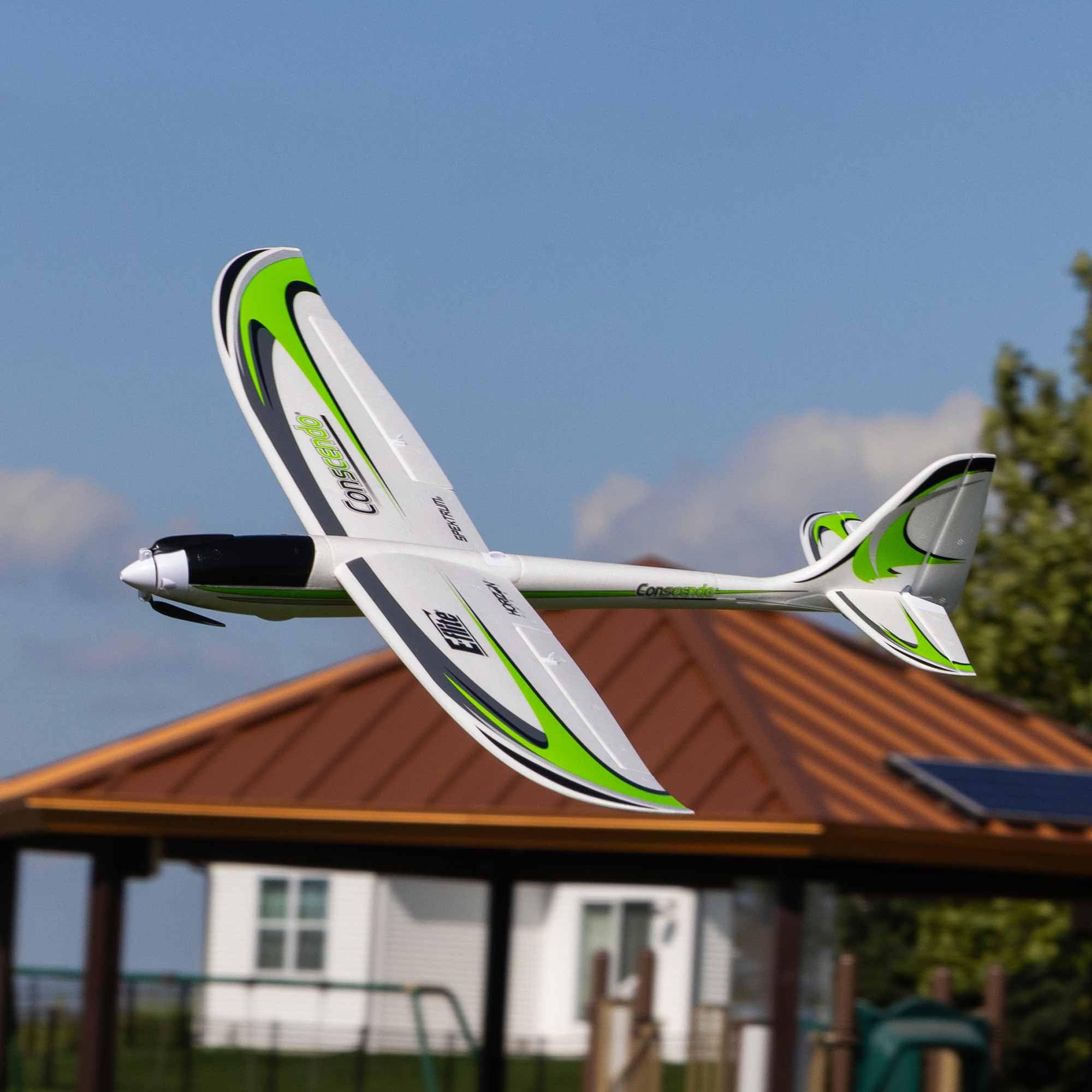 E-flite UMX Conscendo BNF Basic RC Airplane - No Transmitter, Battery, or Charger (EFLU32050) | Ready-to-Fly Model for Beginners, Backyard Flying & Indoor/Outdoor RC Aviation