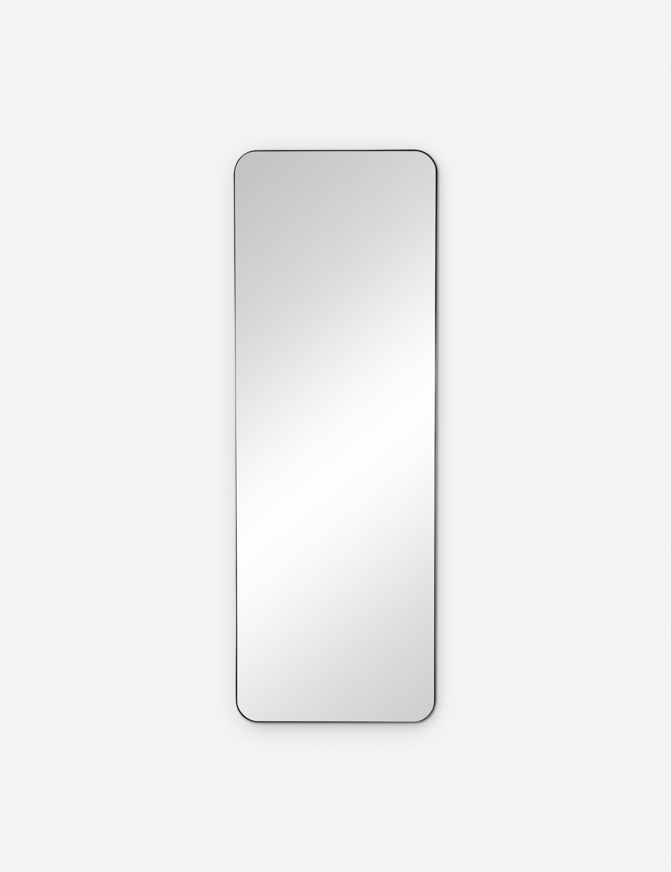 Full-Length Leaner Mirror with Adjustable Tilt - Modern Wall Mirror for Home Gym, Yoga, Dance Studio & Bedroom Decor
