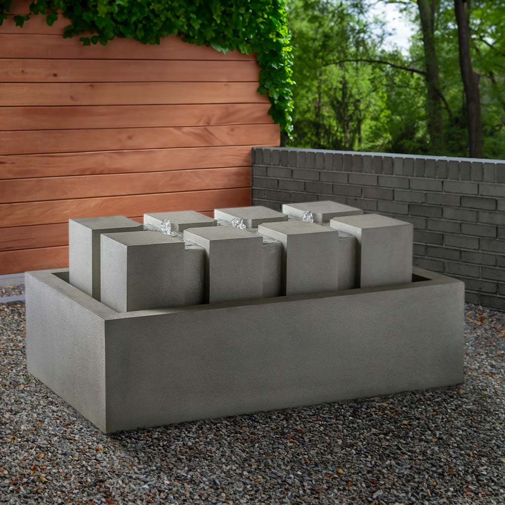 Campania International Kanal Fountain - Classic Outdoor Garden Water Fountain for Patio, Yard & Landscaping | Perfect for Backyard Decor, Zen Gardens & Mediterranean Style Homes