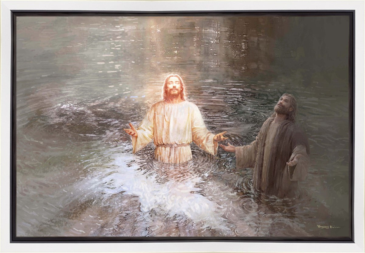 Son of God Gallery Wrap Canvas - Religious Wall Art for Home & Church Decor - Perfect for Living Room, Bedroom & Worship Spaces