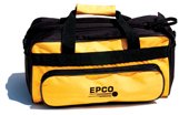 Premium DZP Series Bocce Ball Bag - Marigold & Black - Holds Up to 4 Balls for Outdoor Games, Beach, Backyard & Tailgating - Durable Bowling Accessories for Sports Enthusiasts