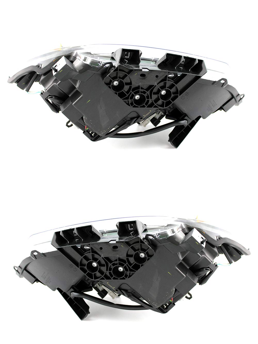 Compatible Nissan Rogue Headlights Lamps Set 2014 2015 2016 Halogen - Driver & Passenger Side Replacement - Perfect for Night Driving & Foggy Conditions