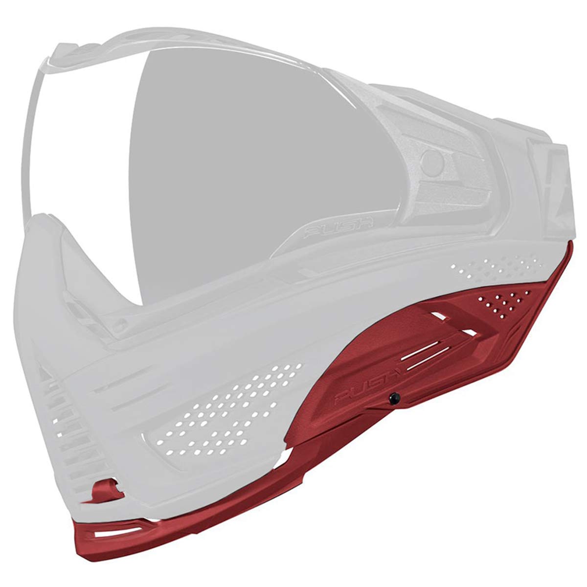 Push Unite Paintball Goggle Extension Kit - Red Lens for Enhanced Vision & Protection | Perfect for Outdoor Paintball Games & Airsoft Battles