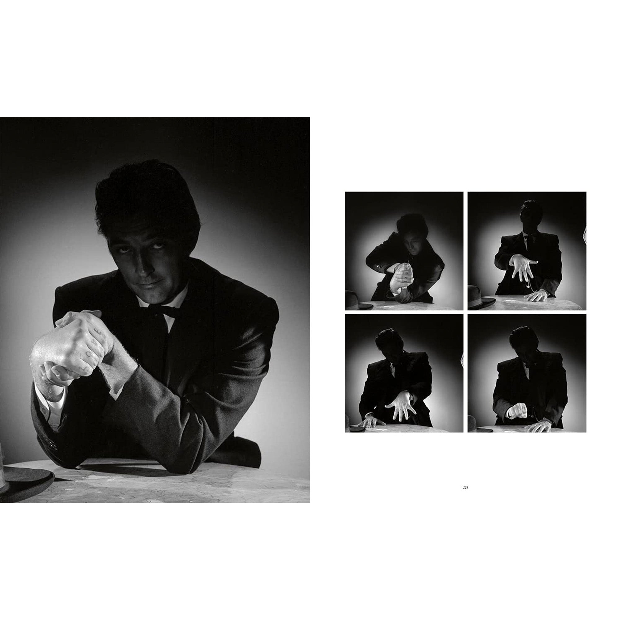 Film Noir Portraits Hardcover Book - Classic Black & White Photography Collection for Home Decor, Coffee Table Display & Photography Enthusiasts