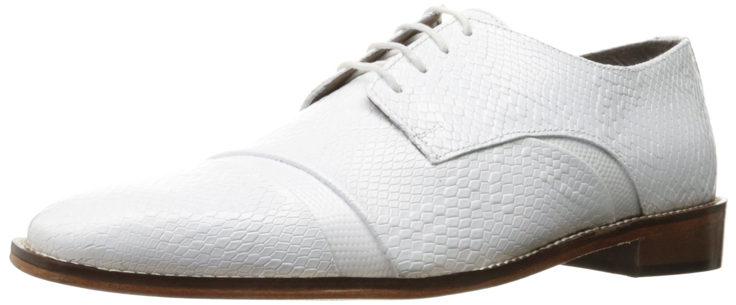 STACY ADAMS Men's Rizzo Oxford Dress Shoes - Classic Business Casual Lace-Up for Office, Wedding & Formal Events