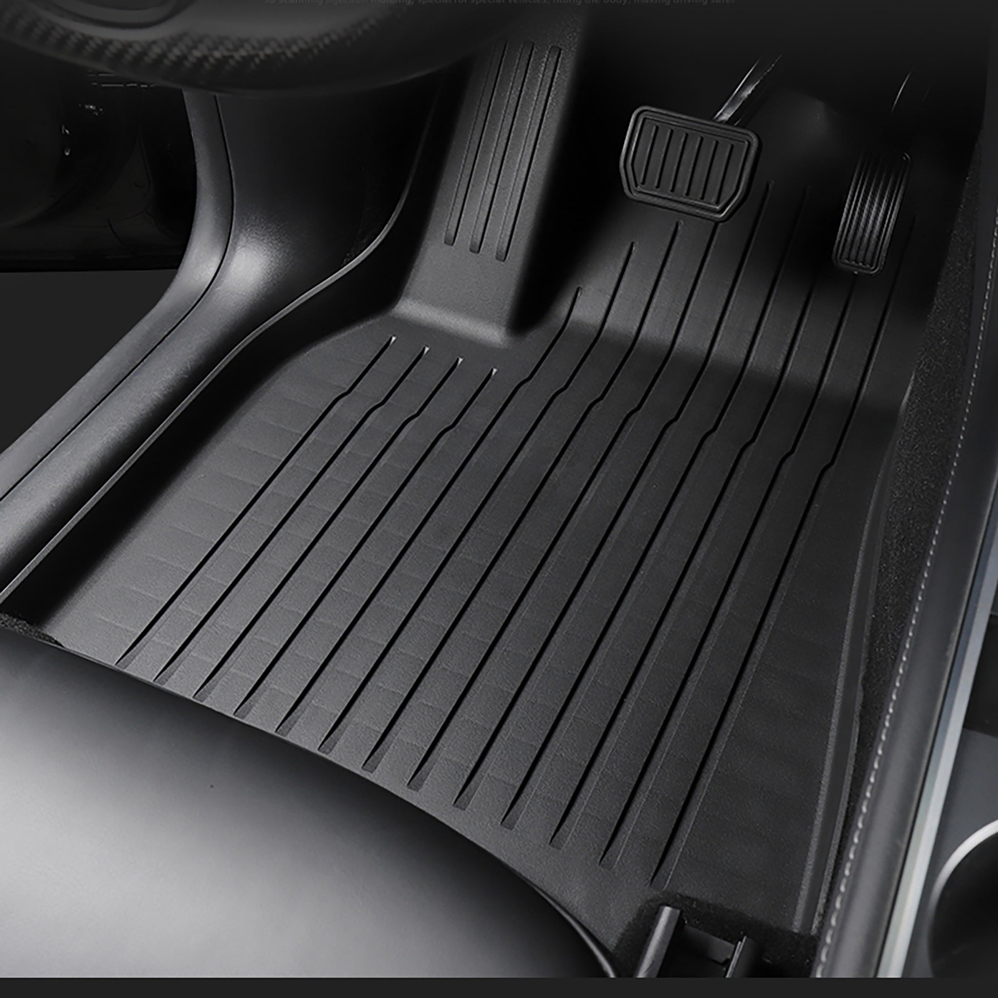 Premium Tesla Model Y All-Weather Floor Mats & Liners Full Set - 9-Piece Complete Coverage (Front, Rear, Trunk) - Heavy Duty Protection for Mud, Snow, Spills - Perfect for Road Trips & Daily Commutes