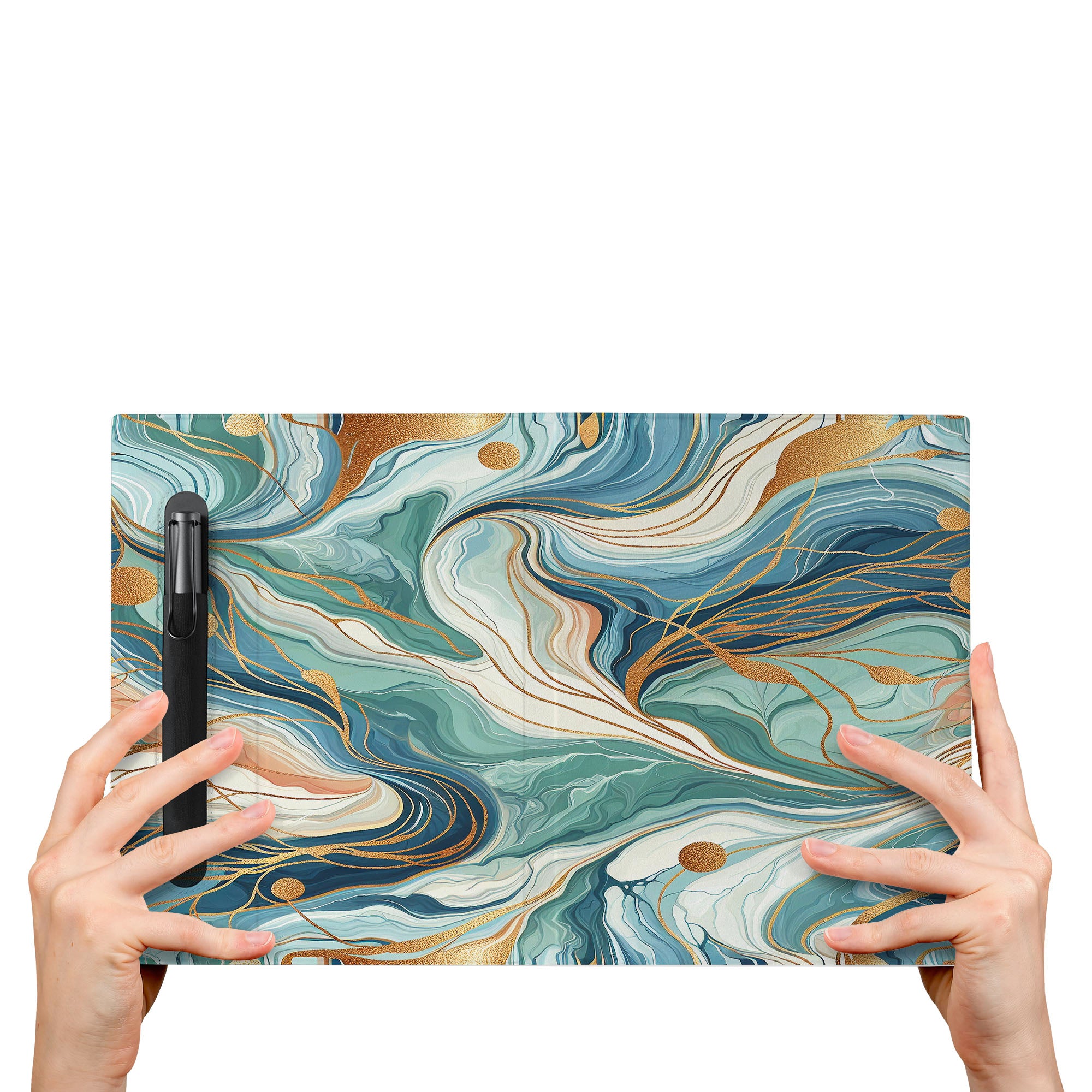 Premium reMarkable 2 Tablet Case with Stylus Bundle - Marble Finish | Protective Cover for Paper Tablet | Perfect for Note-Taking, Drawing & Business Professionals