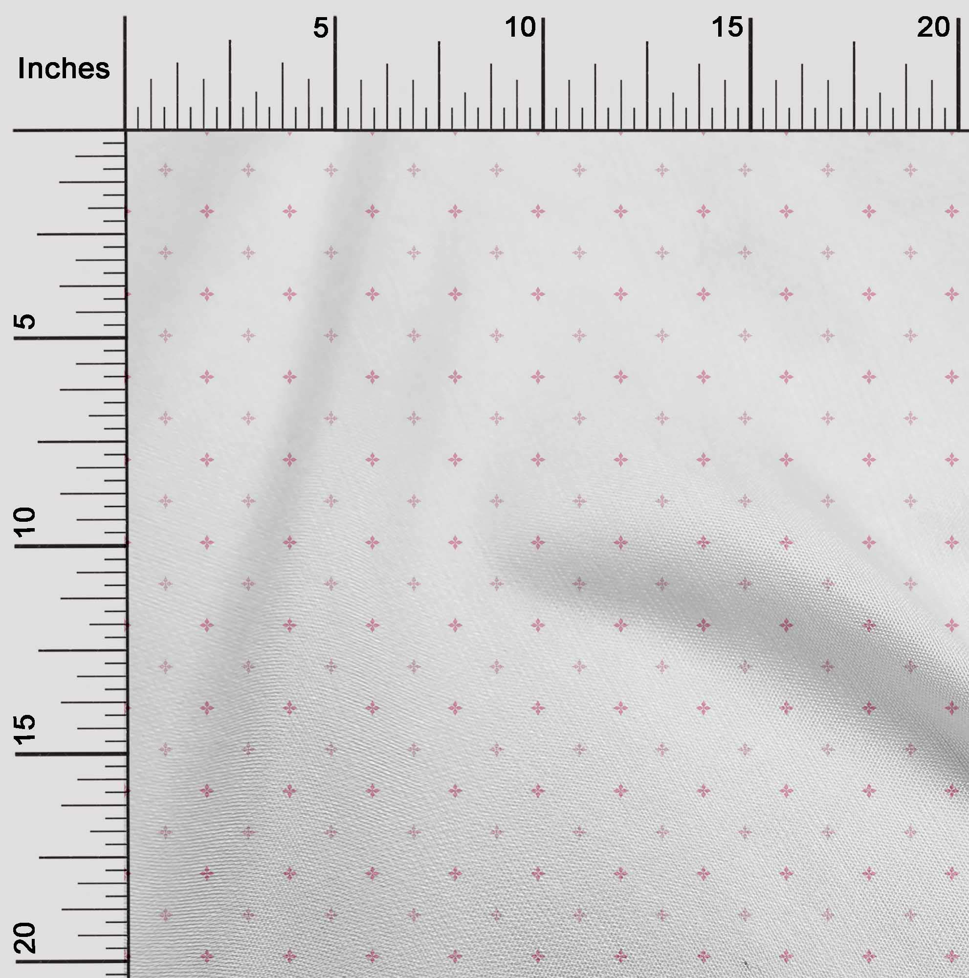 oneOone 100% Cotton Poplin Pink Floral Print Fabric by The Yard - 56 Inch Wide for Dresses, Skirts & DIY Sewing Projects | Artistic Floral Design for Women's Clothing & Home Decor