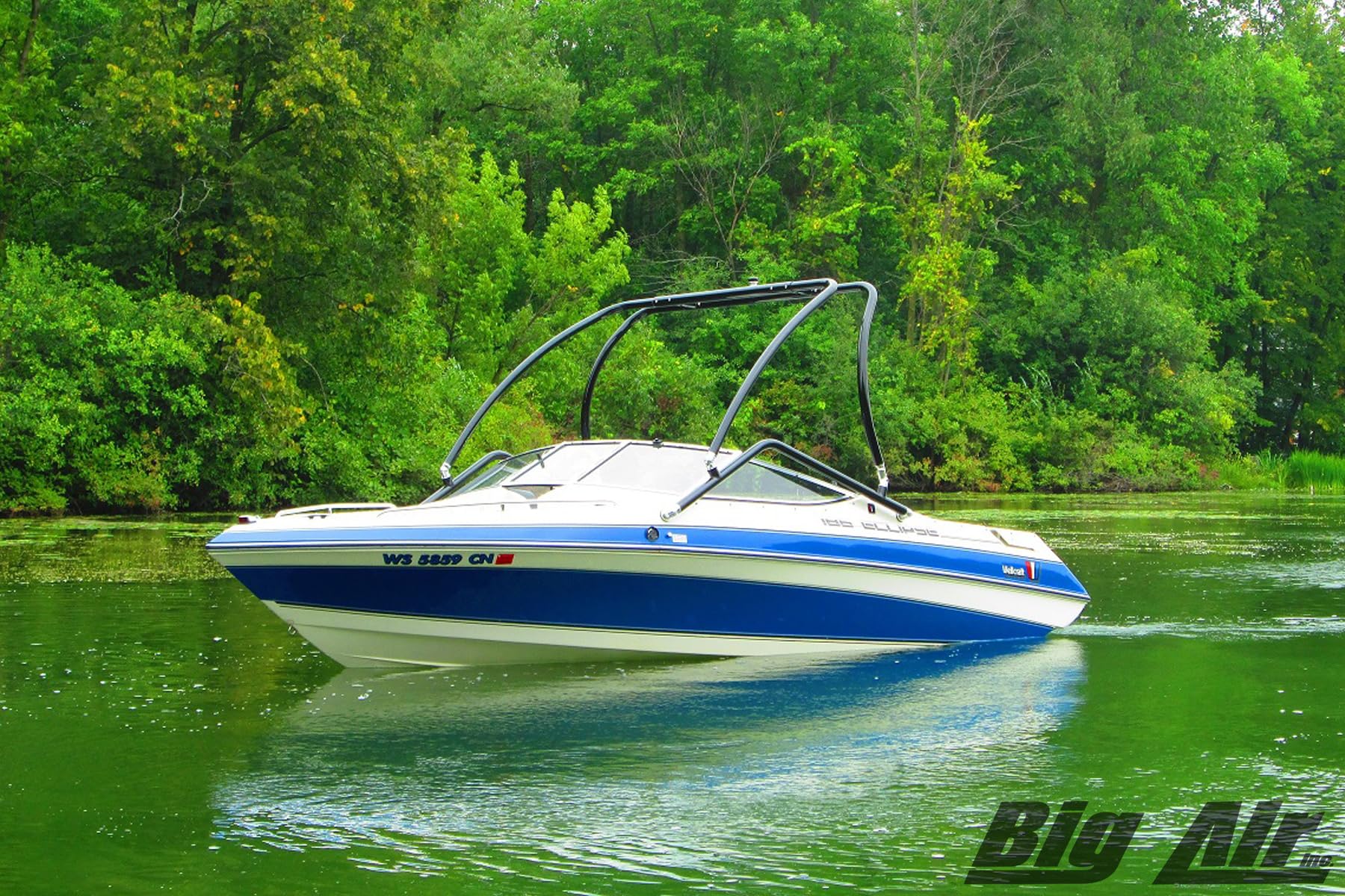 Big Air Vapor Wakeboard Tower for Boats - Lightweight Aluminum Wakeboard Tower for Water Sports | Perfect for Wakeboarding, Wakesurfing & Tubing