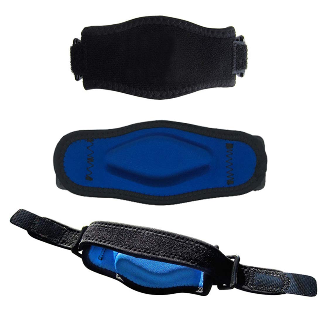 Tennis Elbow Brace with Compression Pad - Effective Pain Relief for Tennis, Weightlifting, Tendonitis & Golfer's Elbow - Adjustable Support for Men & Women (2 Pack) - Perfect for Sports, Gym & Daily Activities